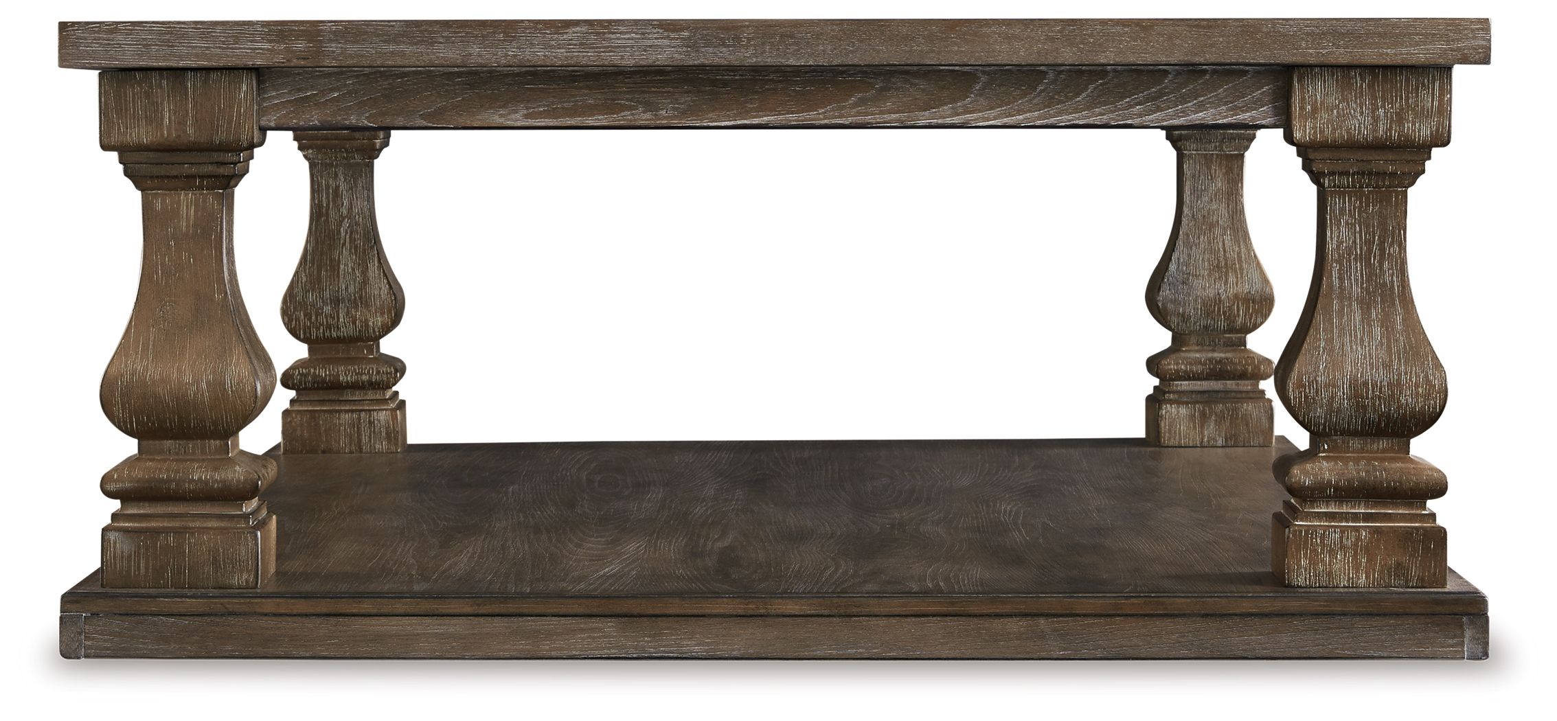 Ashley Furniture Johnelle - Rectangular Cocktail Table - Gray - Image 5