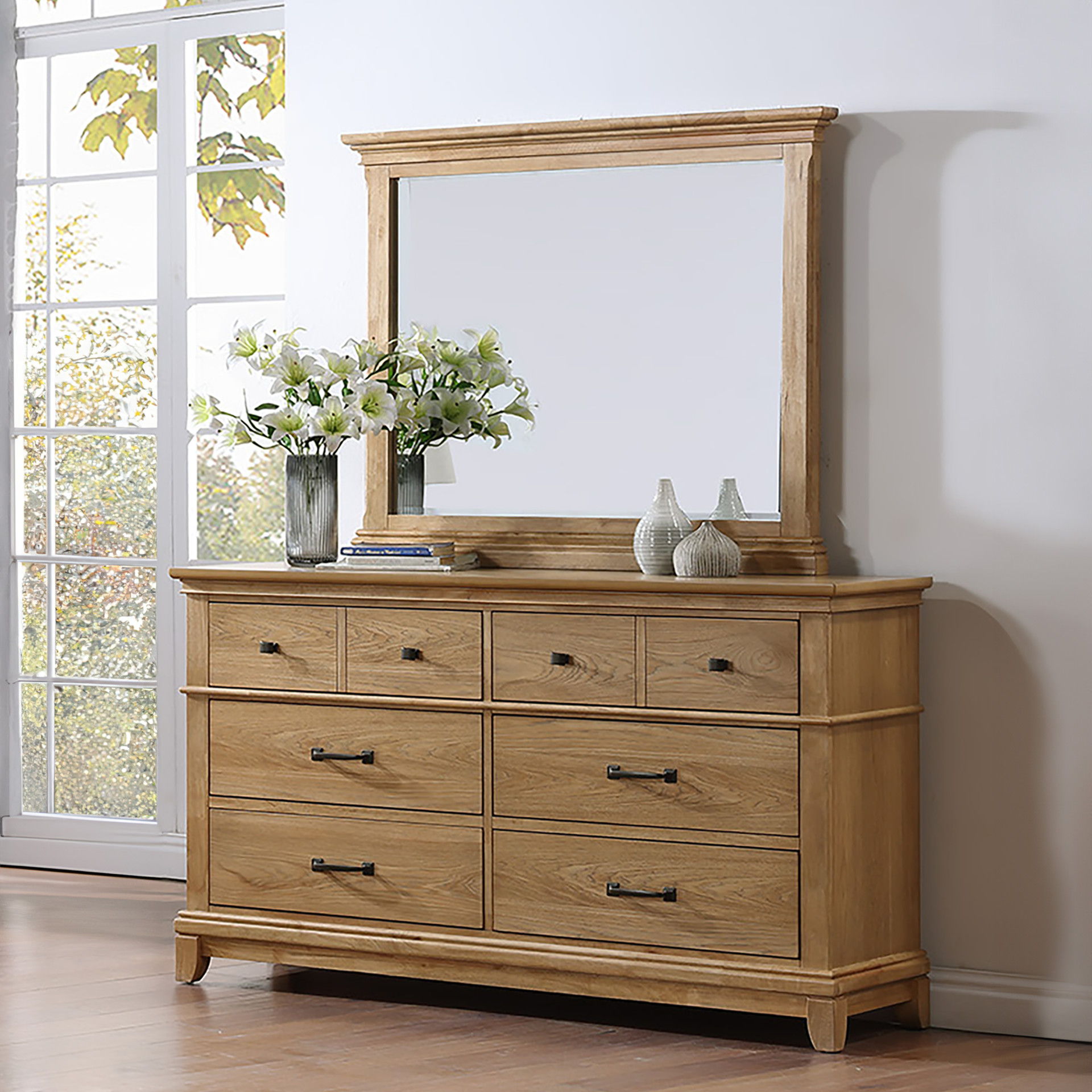Sunstone - Mirror - Honey, light brown