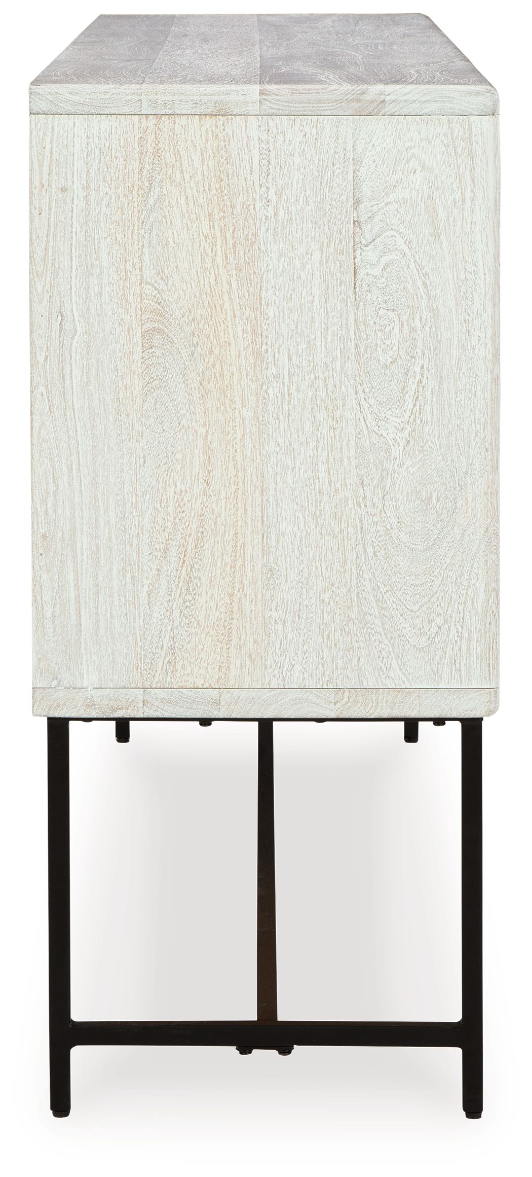 Ashley Furniture Freyton - Accent Cabinet - White / Gray - Image 5