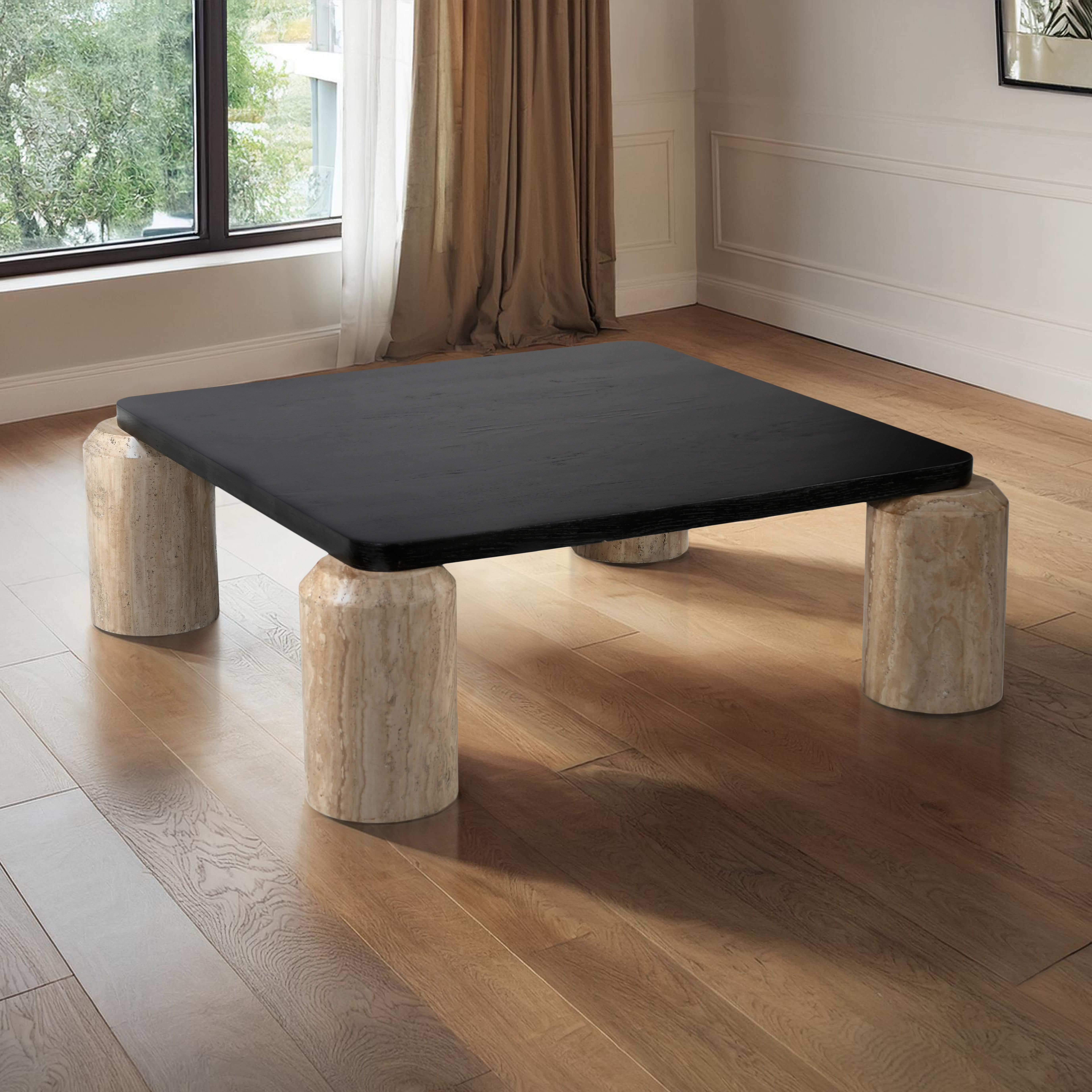 Ferrara - Coffee Table - Natural / Black