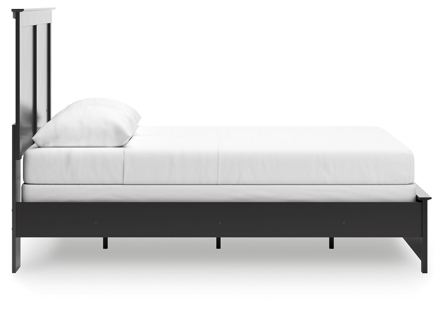 Ashley Furniture Maribel - Queen Panel Bed - Black - Image 8