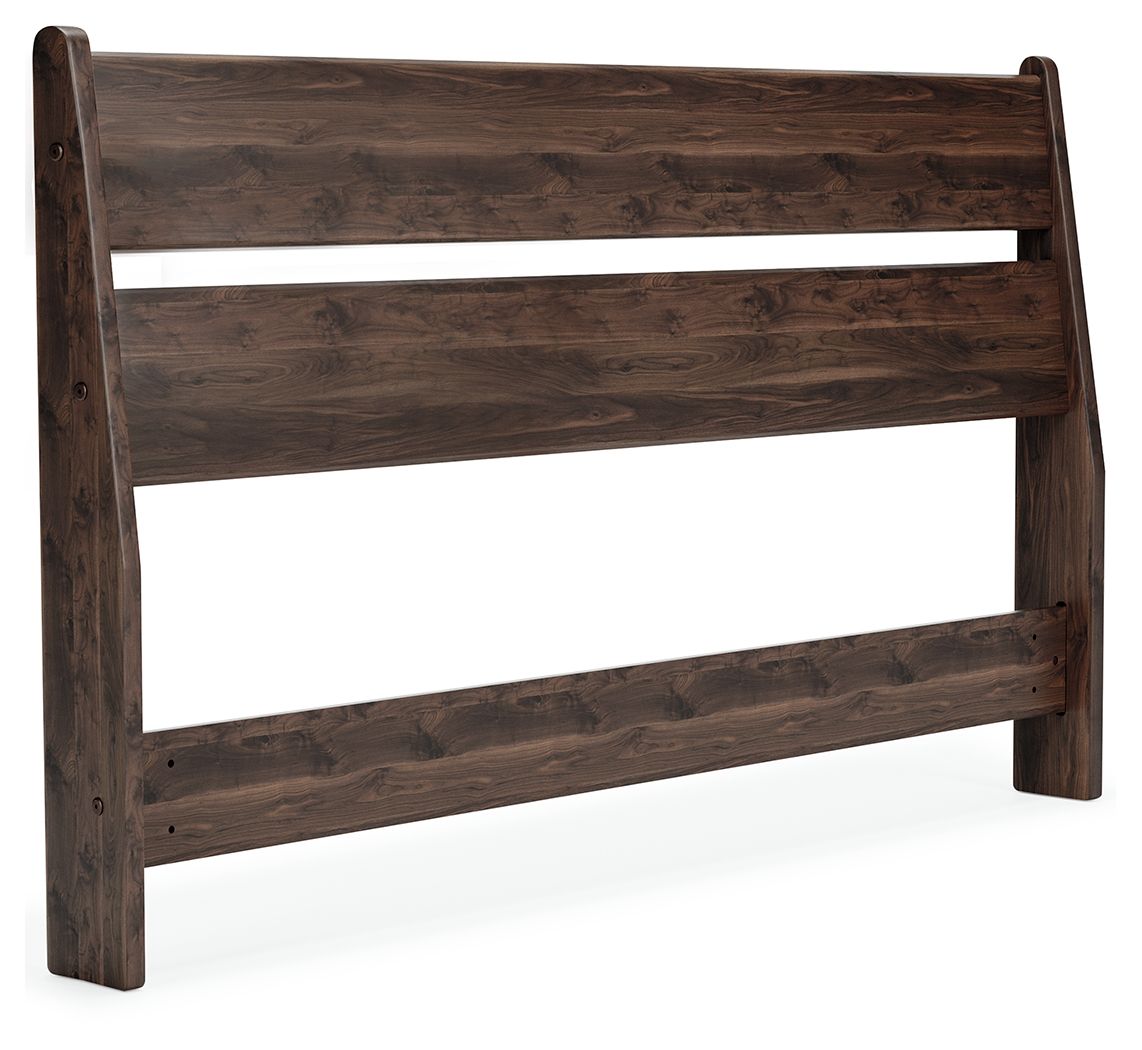Calverson – Full Panel Headboard – Mocha