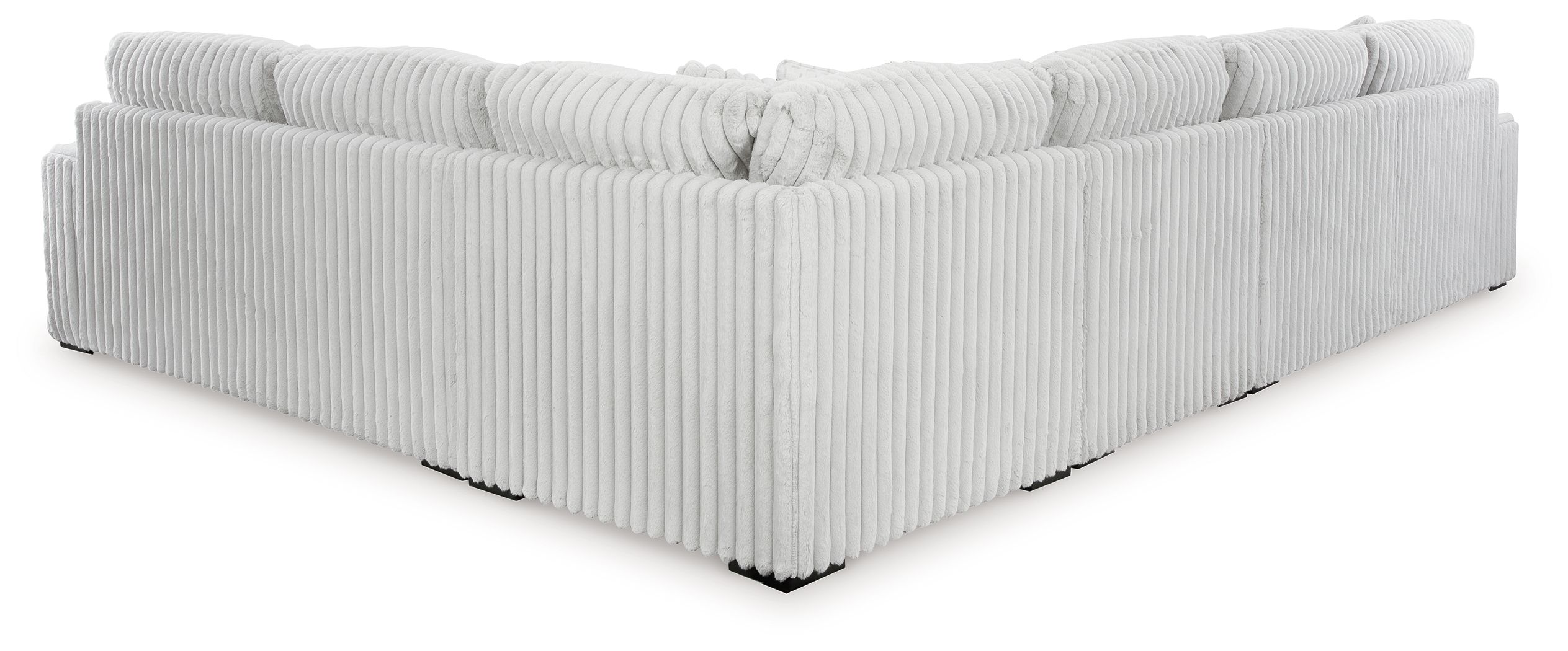 Ashley Furniture Stupendous - 5 Pc. - 4-Piece Sectional, Oversized Chaise - Alloy - Image 4