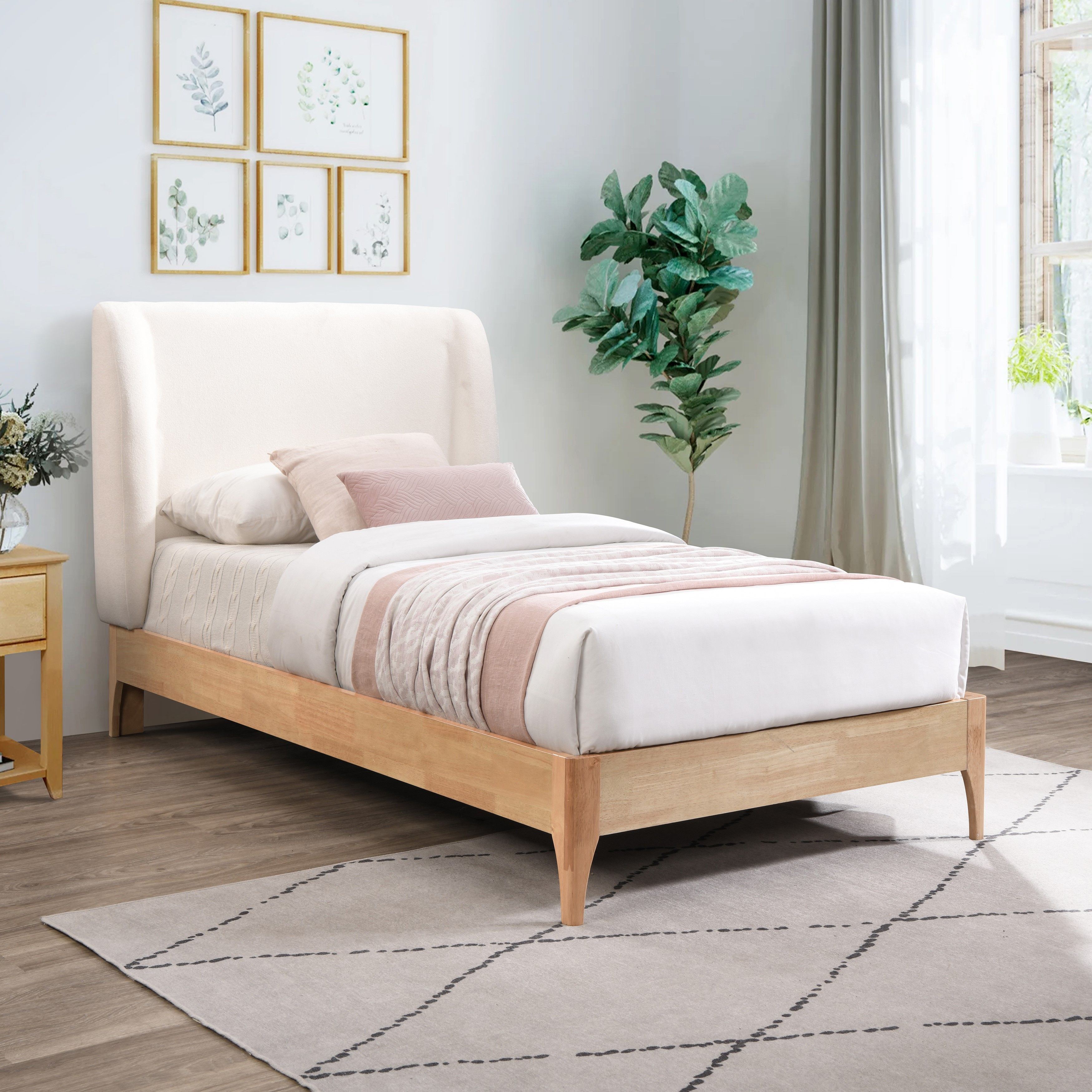 Ventura - Twin Bed - Cream