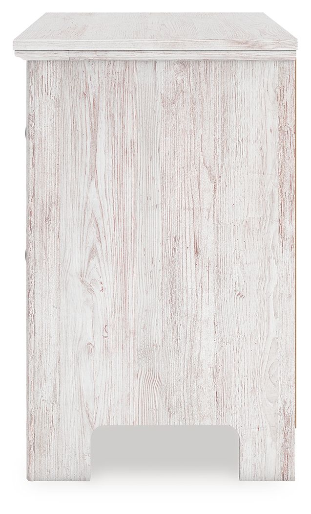 Ashley Furniture Makidern - Two Drawer Night Stand - Whitewash - Image 7