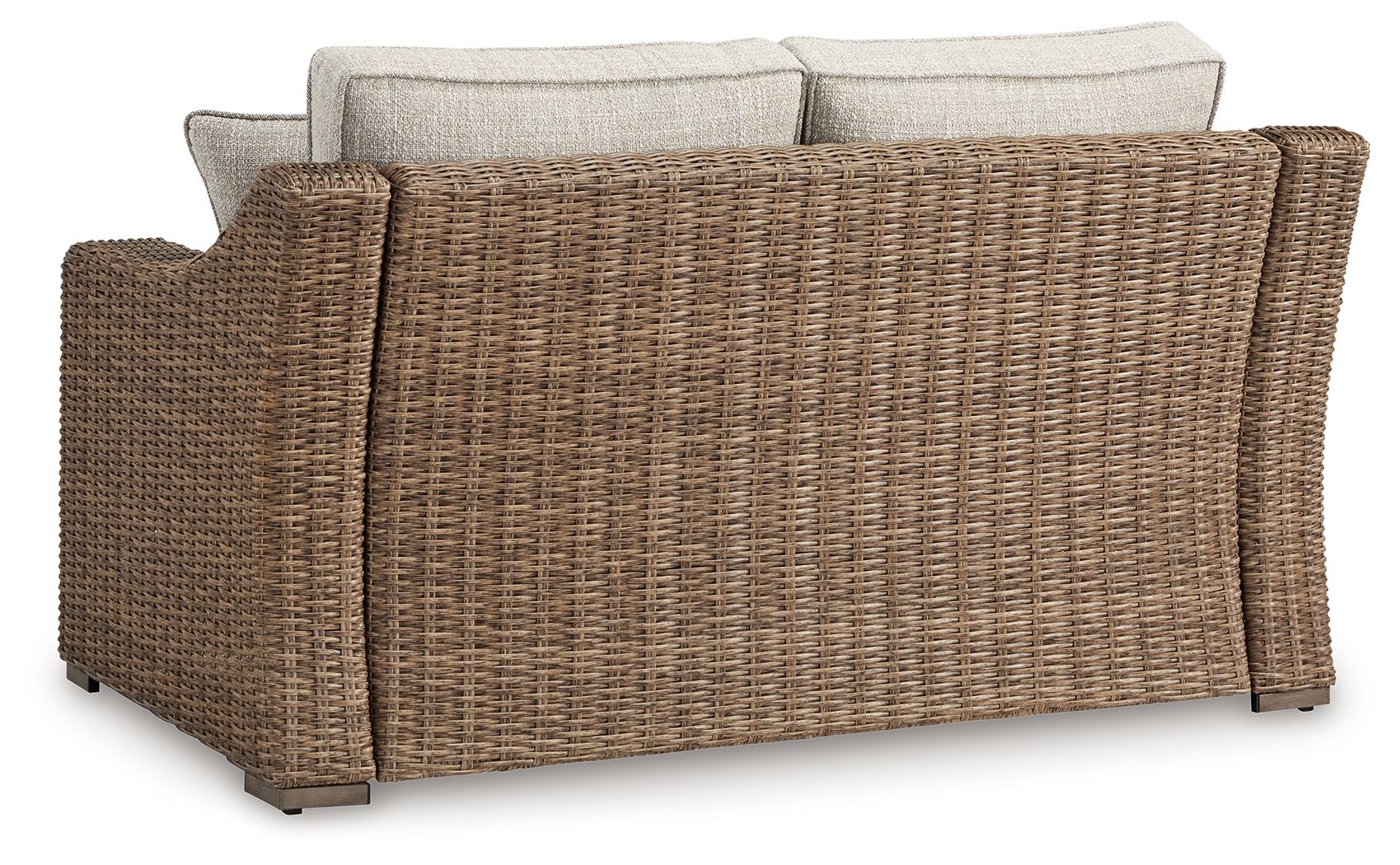 Ashley Furniture Beachcroft - Loveseat With Cushion - Beige - Image 5