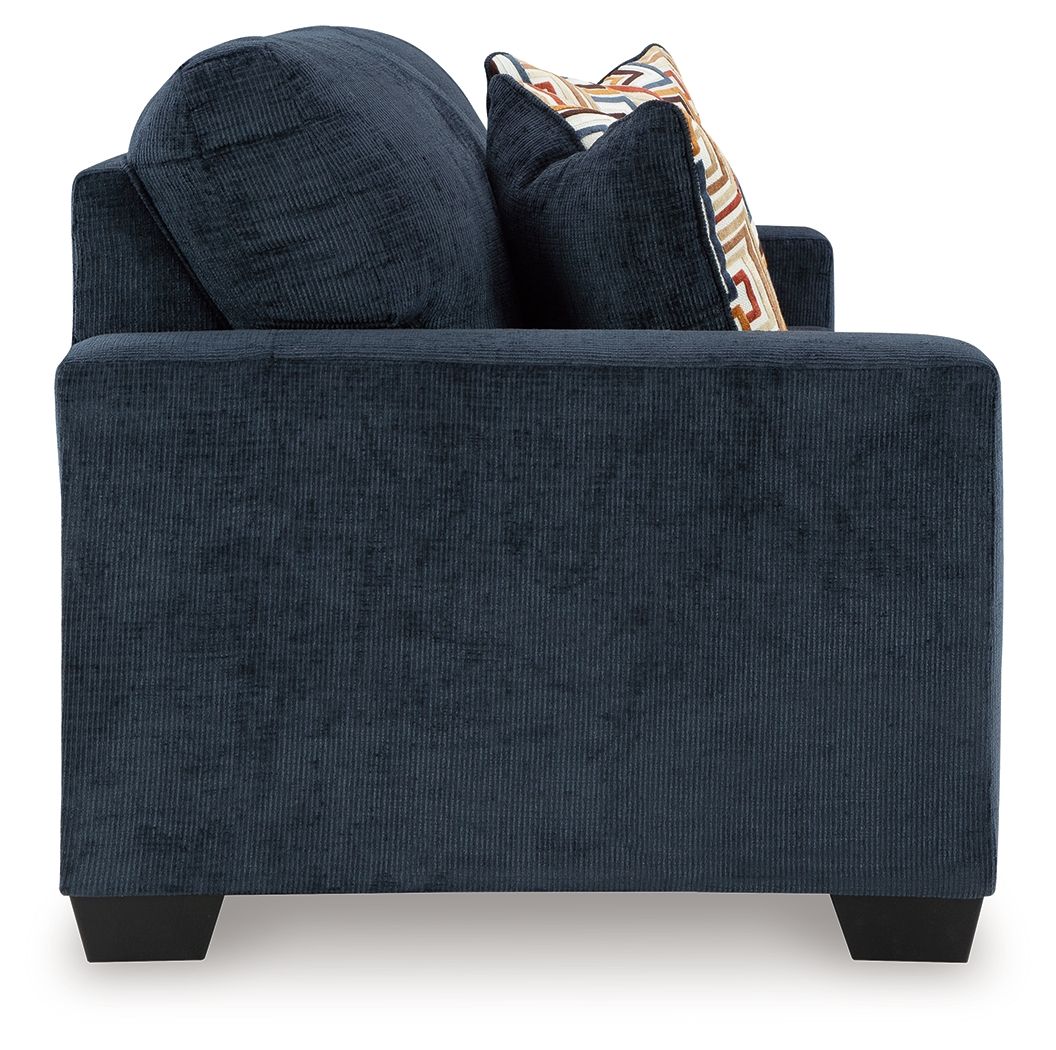 Ashley Furniture Aviemore - 2 Pc. - Sofa, Loveseat - Ink - Image 4
