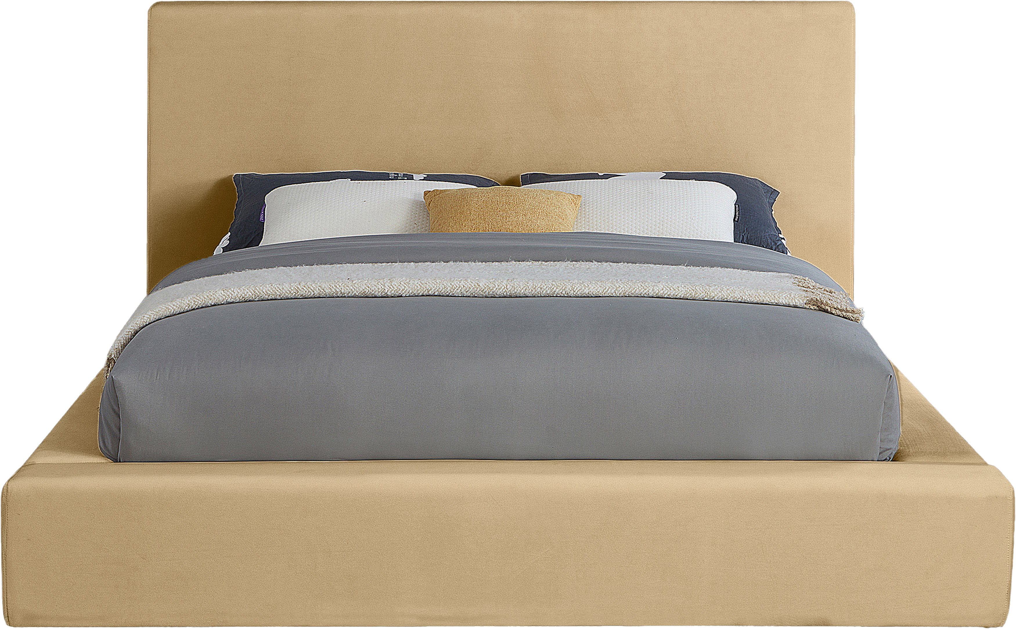 Dorian - King Bed - Camel
