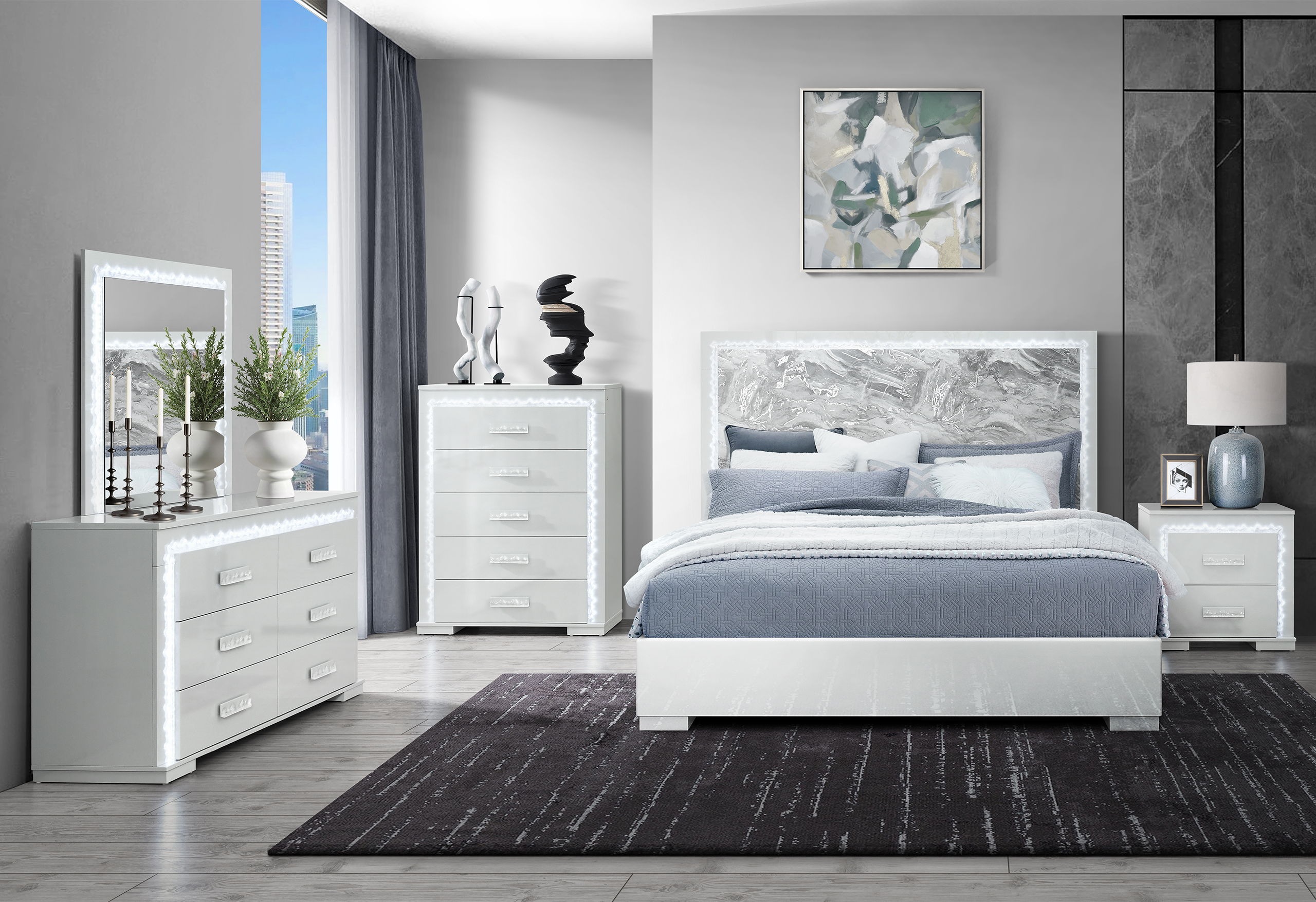 Queen · 5 Pc · Queen Bedroom Set