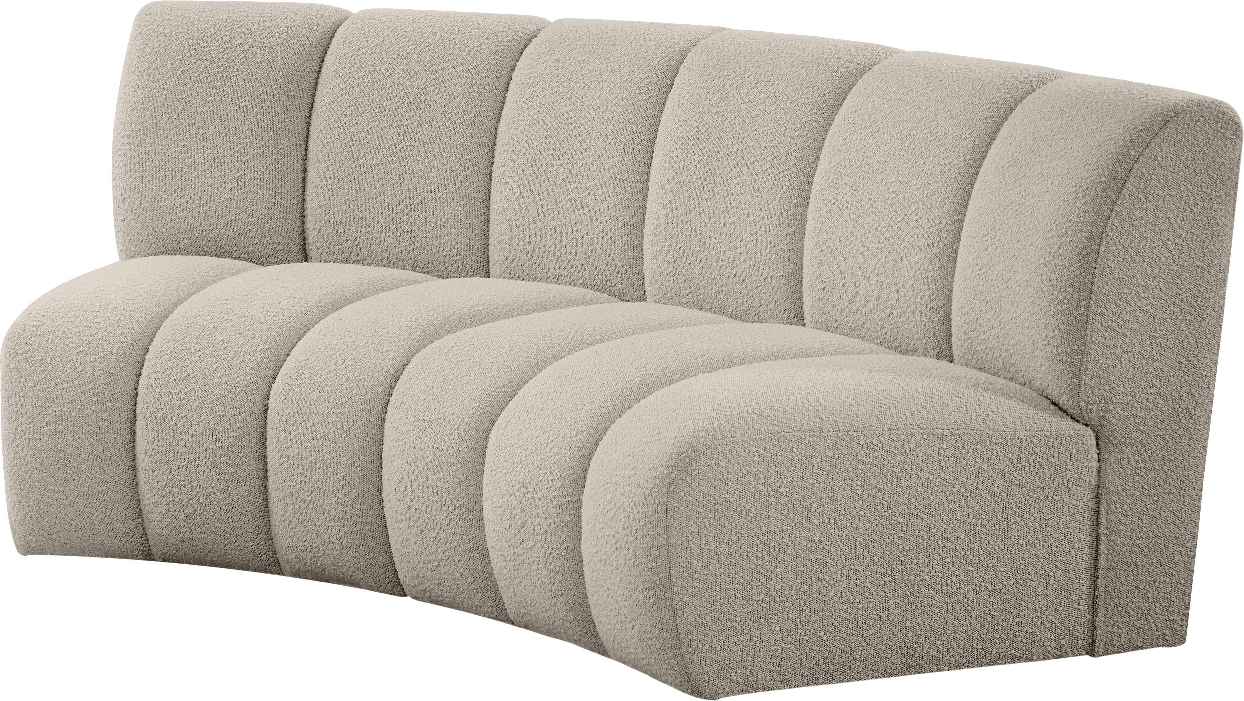 Infinity - 2 Piece Modular Sectional - Light Brown