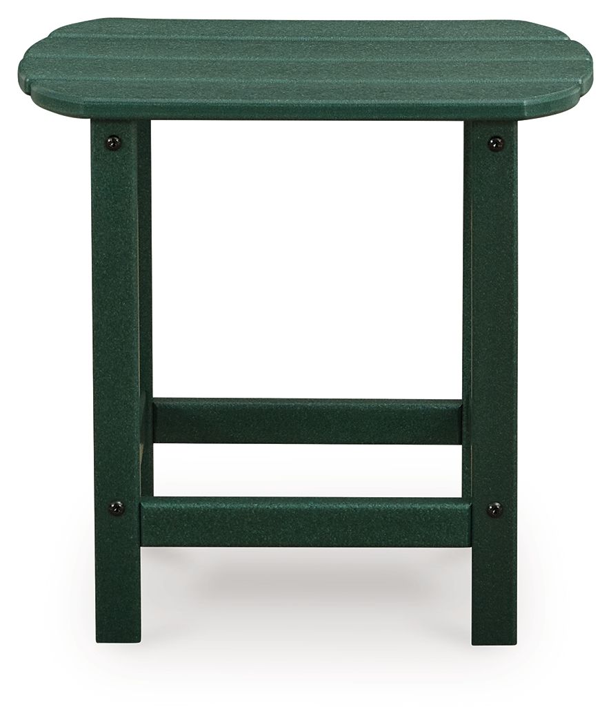 Ashley Furniture Sundown Shores - Rectangular End Table - Green - Image 4