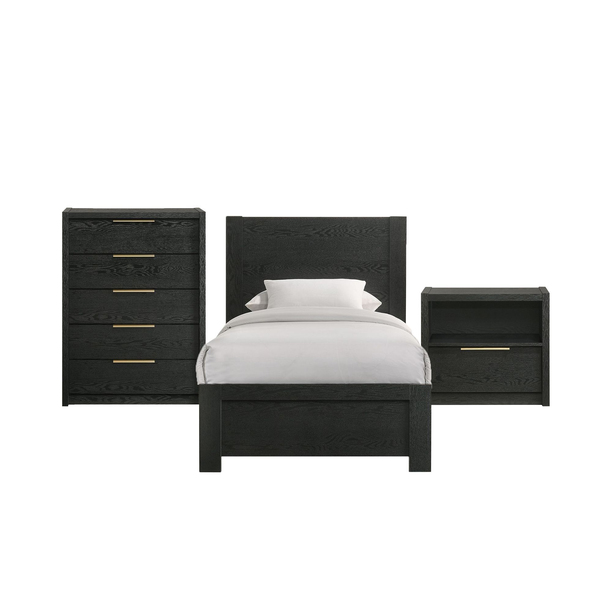 Twin · 3 Pc · Bedroom Set