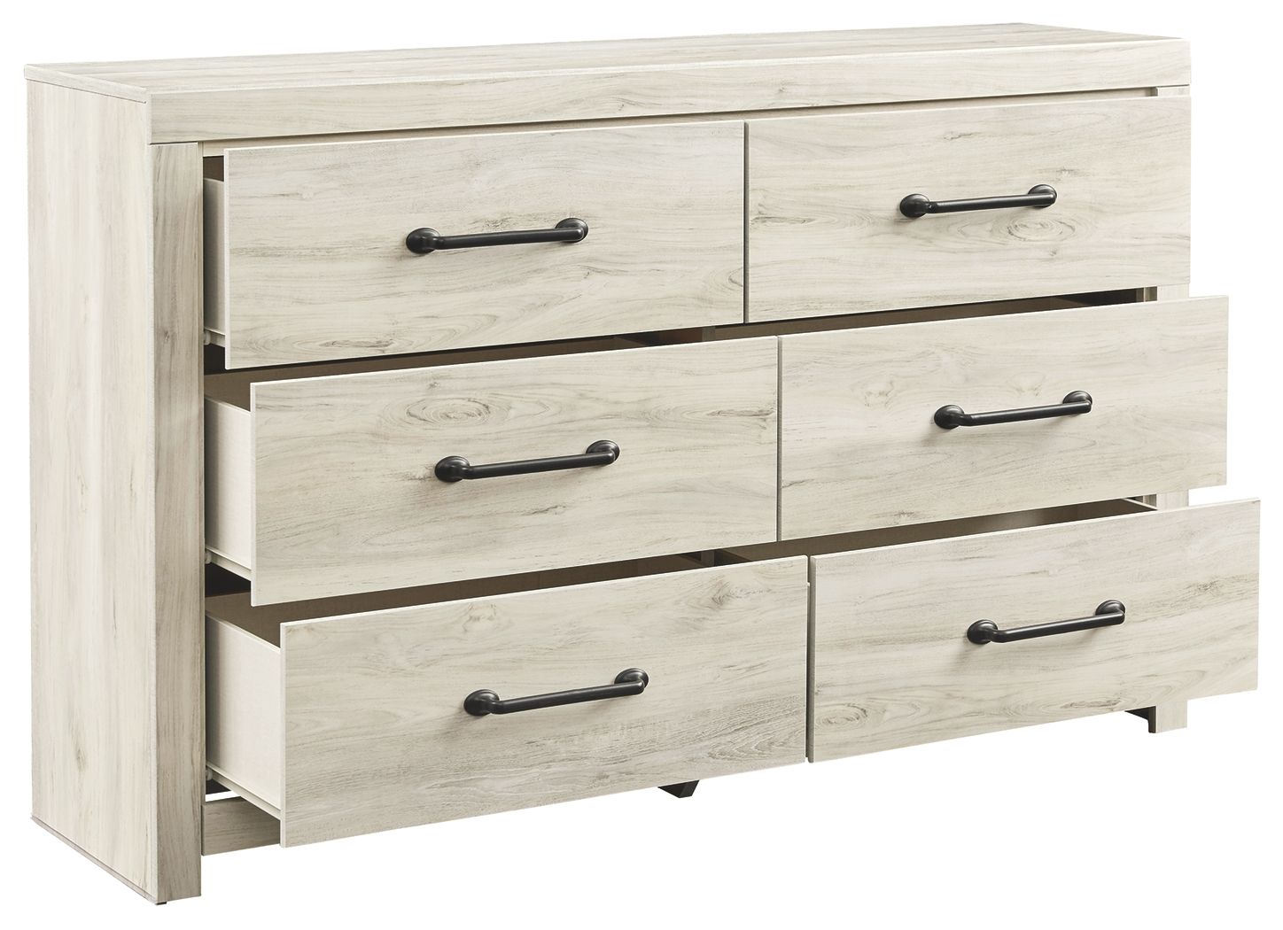 Cambeck - Six Drawer Dresser - Whitewash