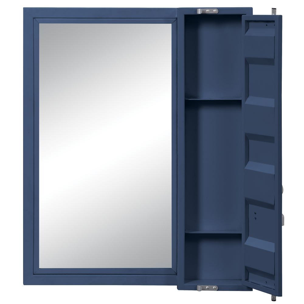 Cargo - Vanity Mirror - Blue, blue, view 4