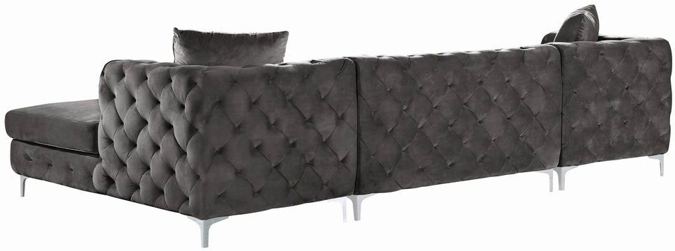 Gail - 3 Piece Sectional - Gray