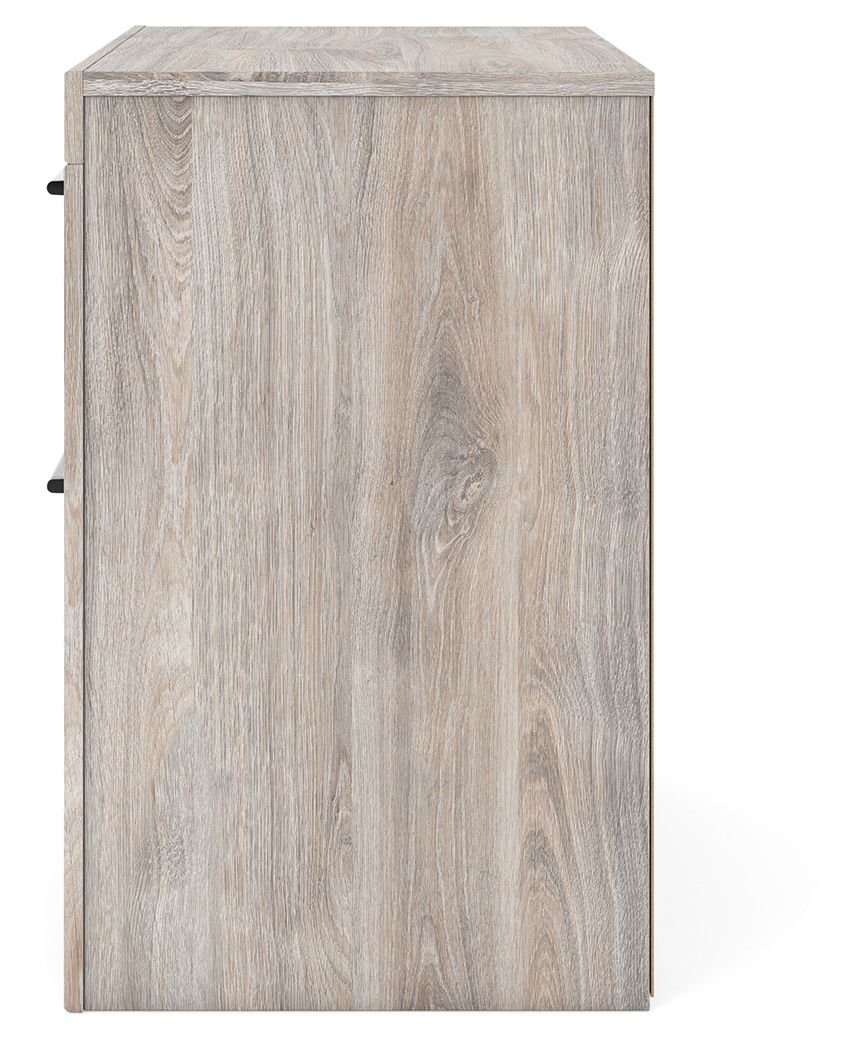 Ashley Furniture Broachmyn - Two Drawer Night Stand - Gray - Image 7