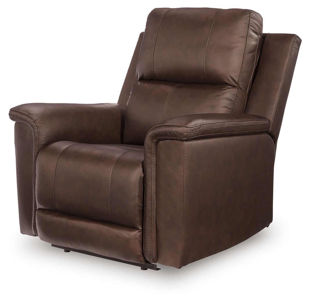 Ashley Furniture Bleckley - Power Recliner With Adjustable Headrest - Espresso - Image 5