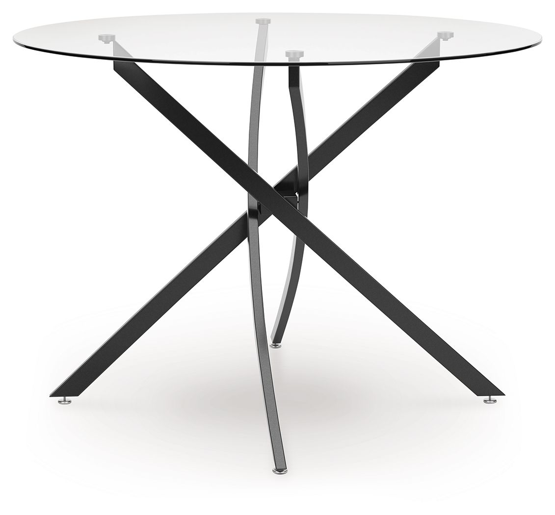 Ashley Furniture Pharwynn - Round Dining Room Table - Black - Image 3