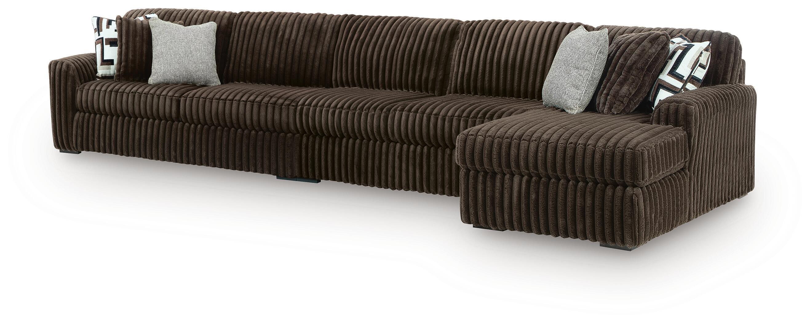 3 Pc · Sectional With LAF Sofa And RAF Corner Chaise