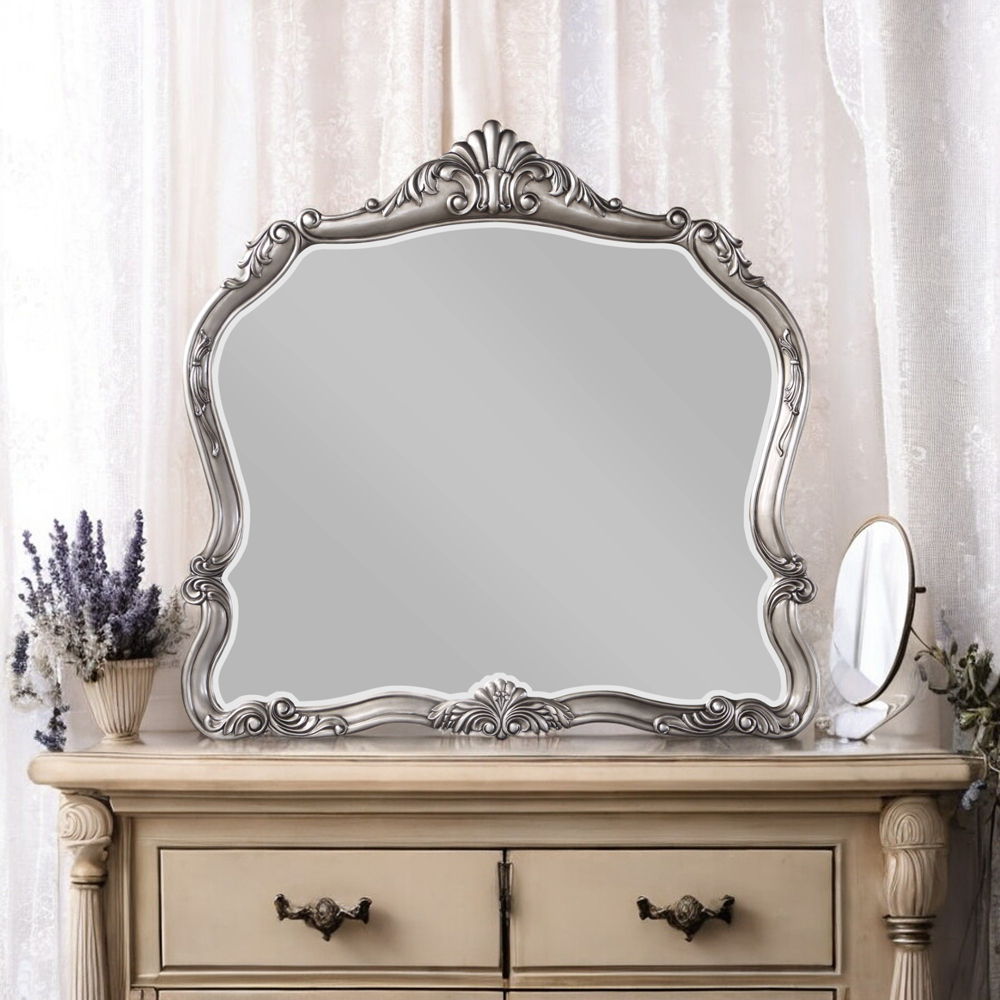 Ariadne - Mirror - Antique Platinum, silver, view 7