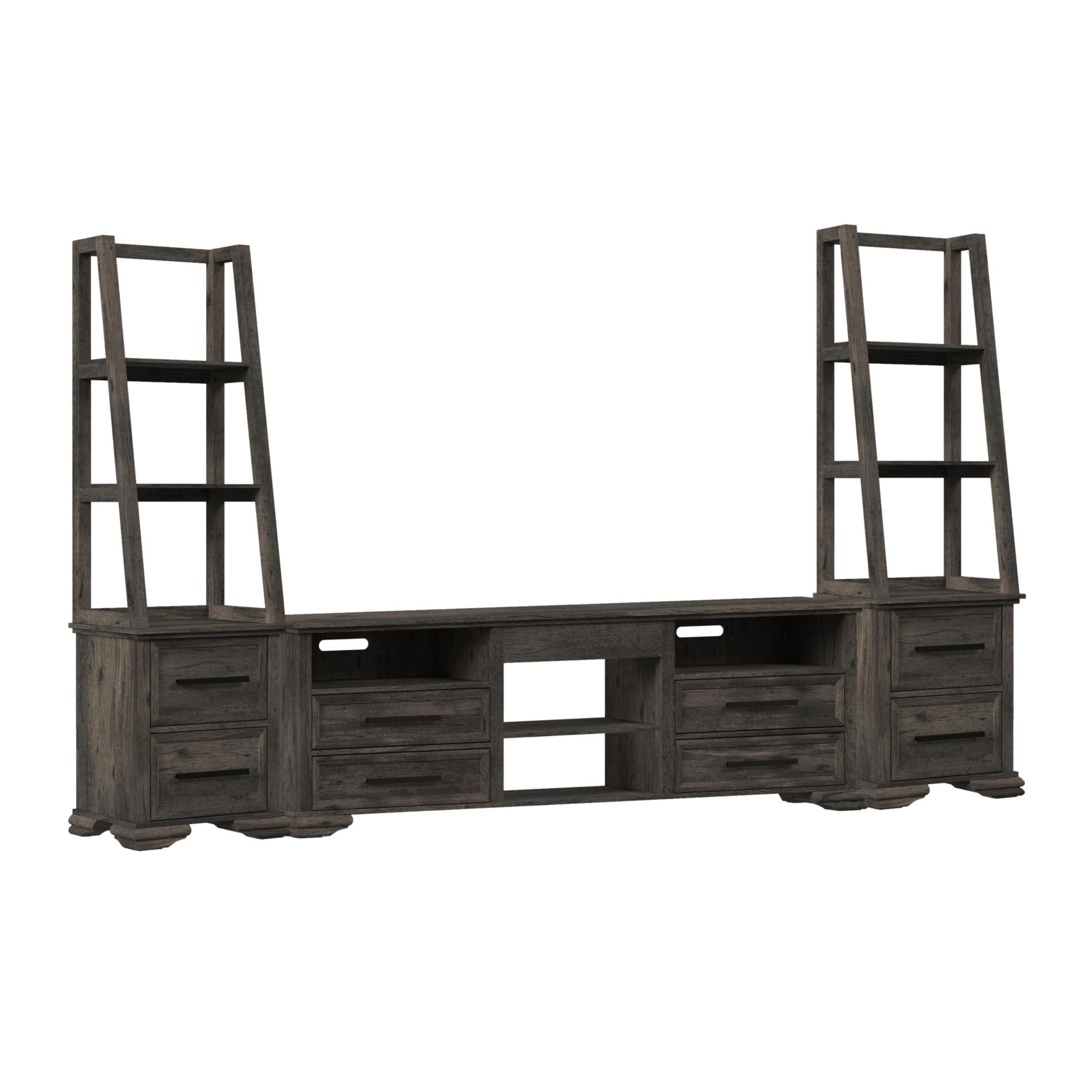 3 Pc · Entertainment Unit With 82'' TV Console