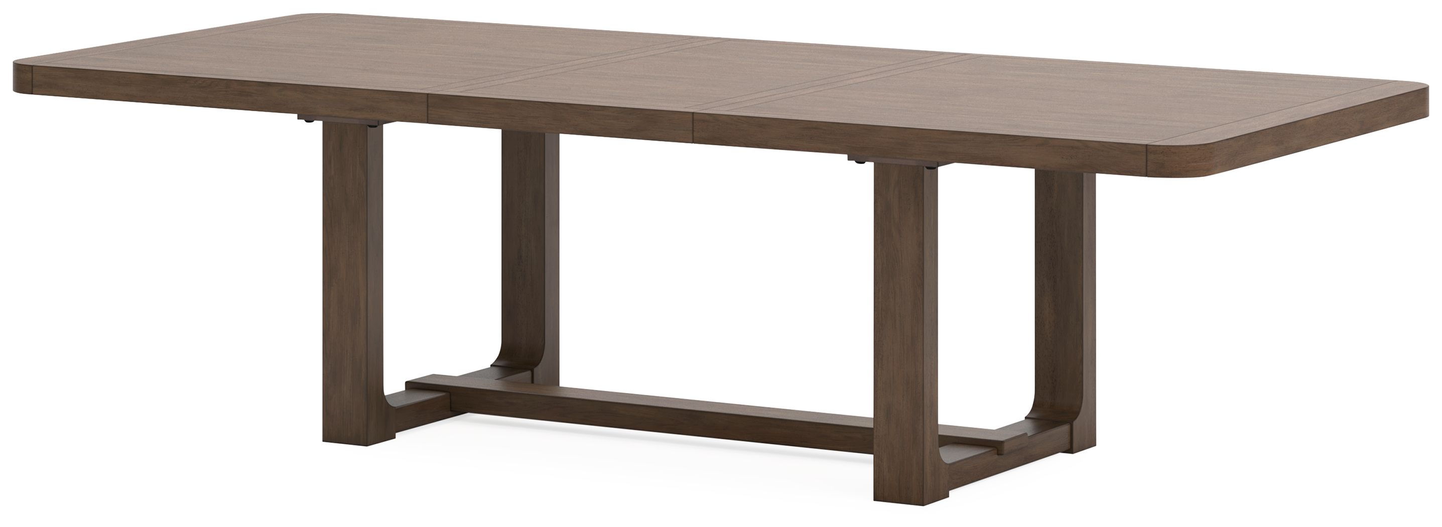 Ashley Furniture Cabalynn - 9 Pc. - Dining Room Table, 6 Side Chairs, Bench, Server - Oatmeal / Light Brown - Image 6