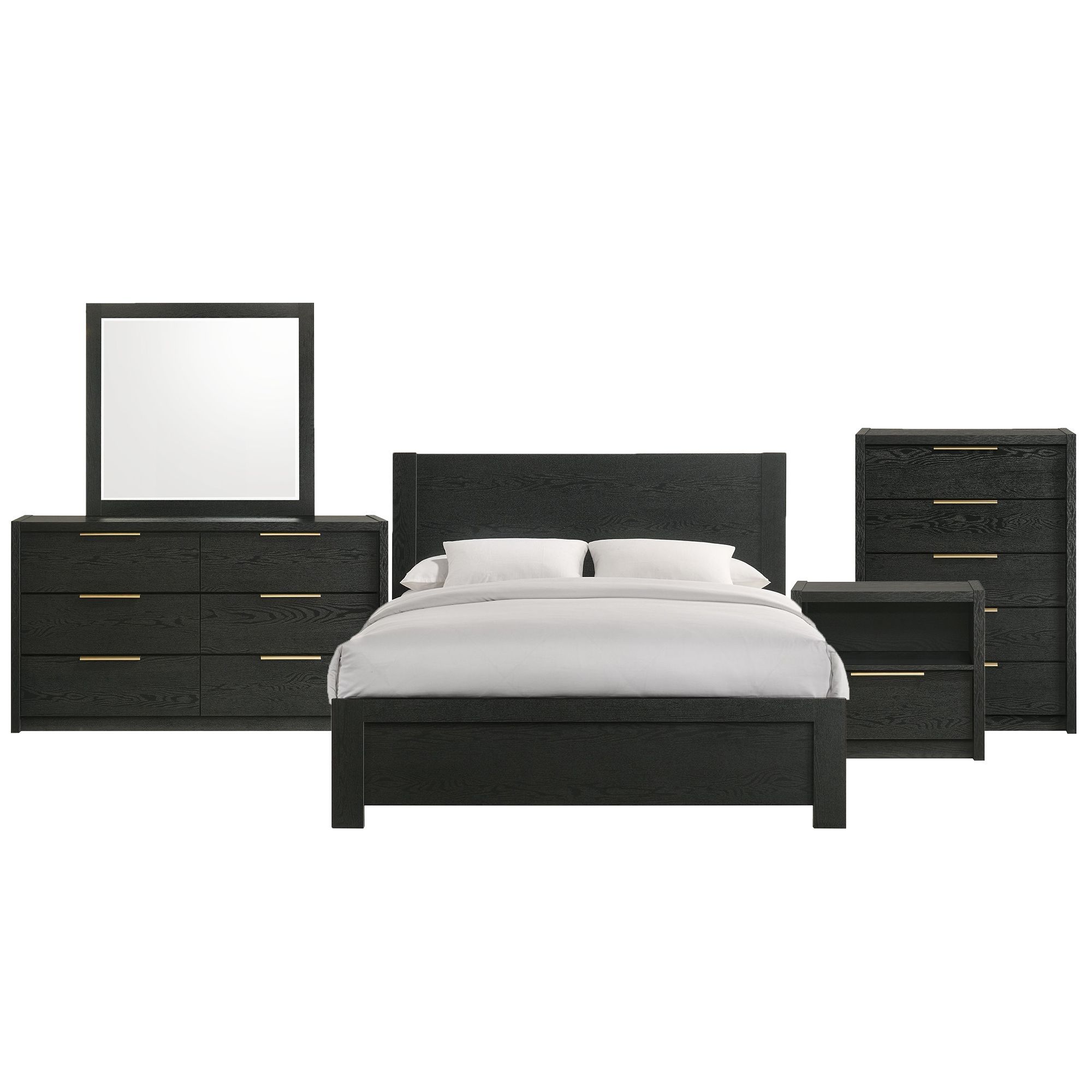 Full · 5 Pc · Bedroom Set