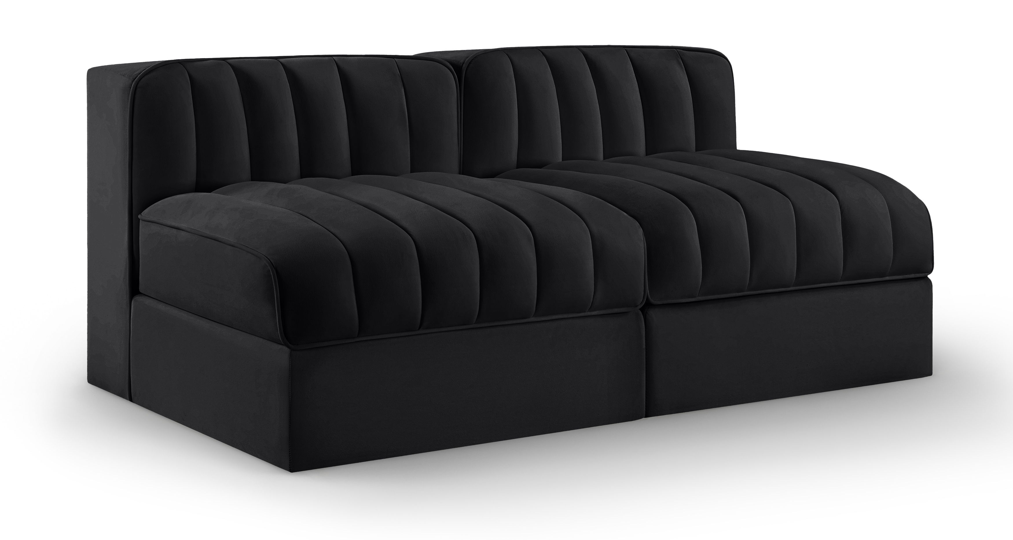 2 Pc · Modular Armless Loveseat