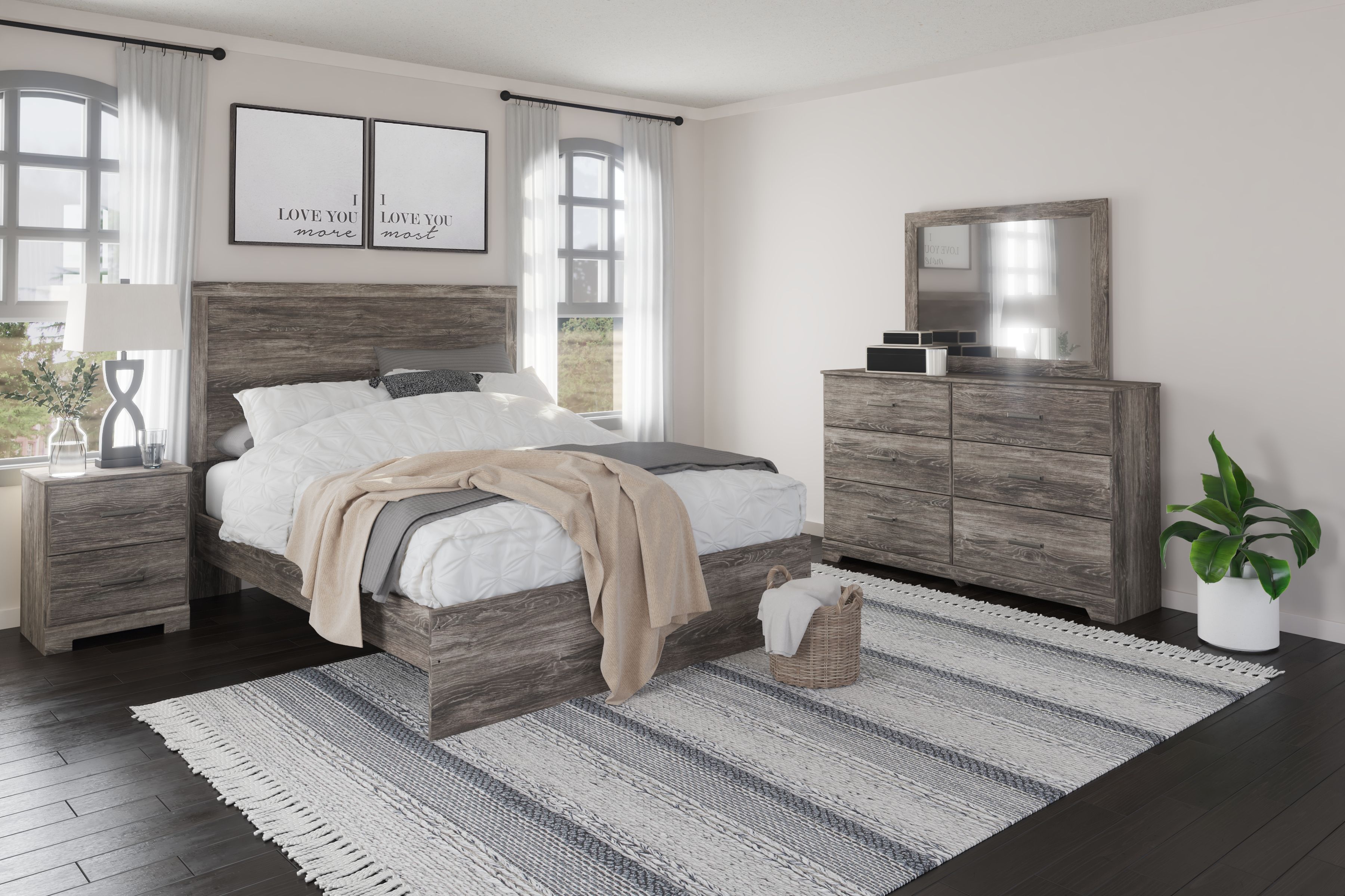 Two Drawer Night Stand
