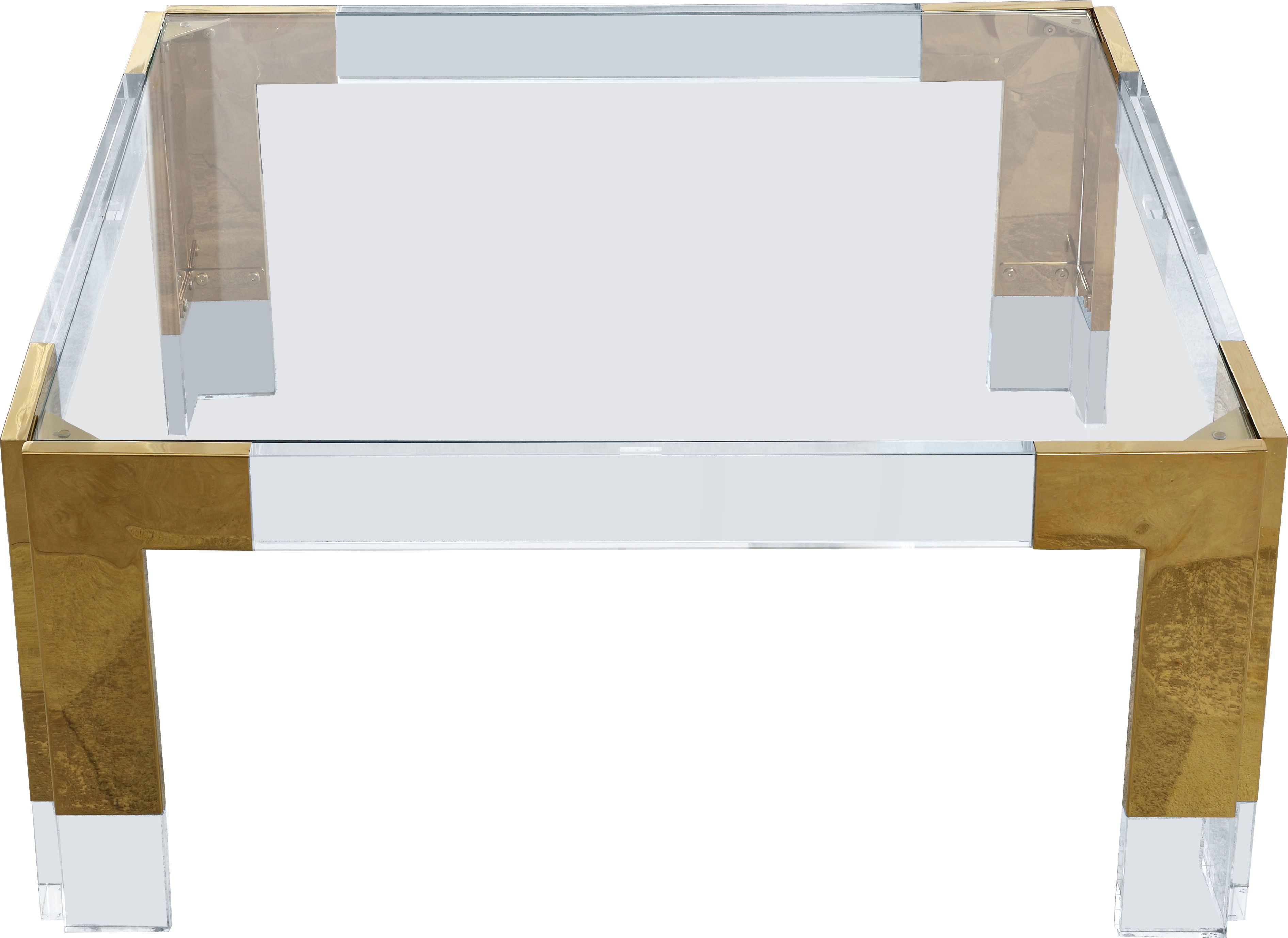 Casper - Steel Coffee Table - Rich Gold