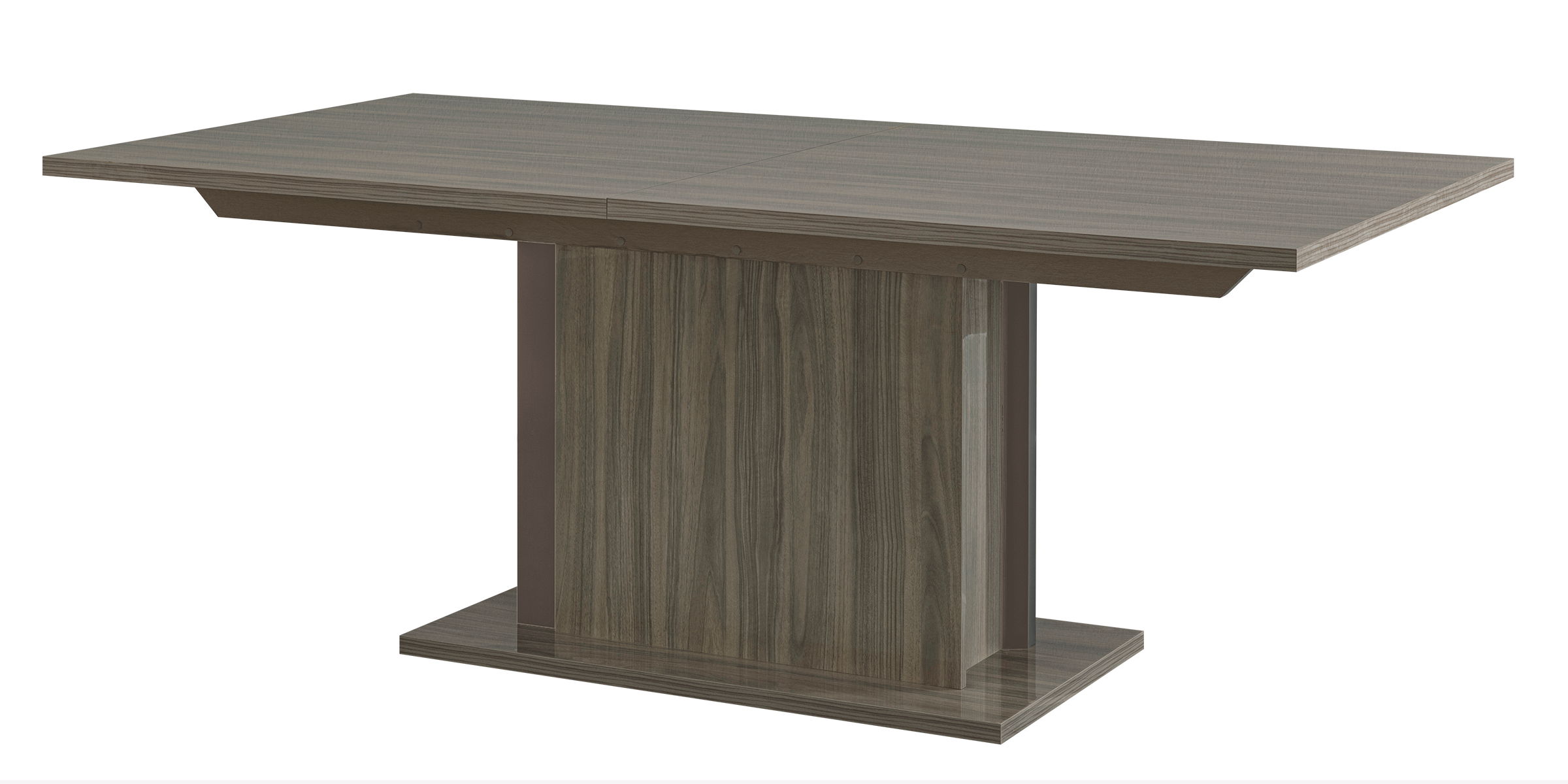 Volare - Dining Table With Extension - Dark Gray