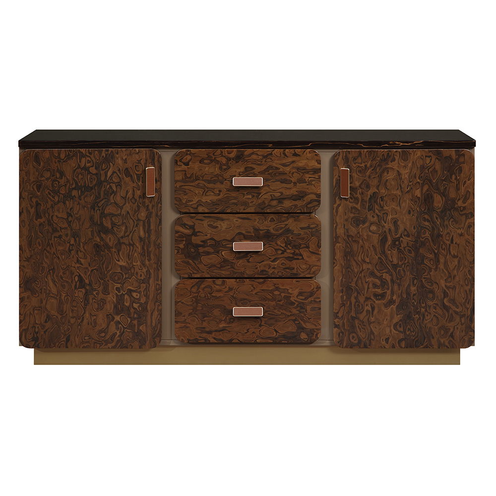 Marcelino - Dresser - Cherry Oak, dark brown, view 3