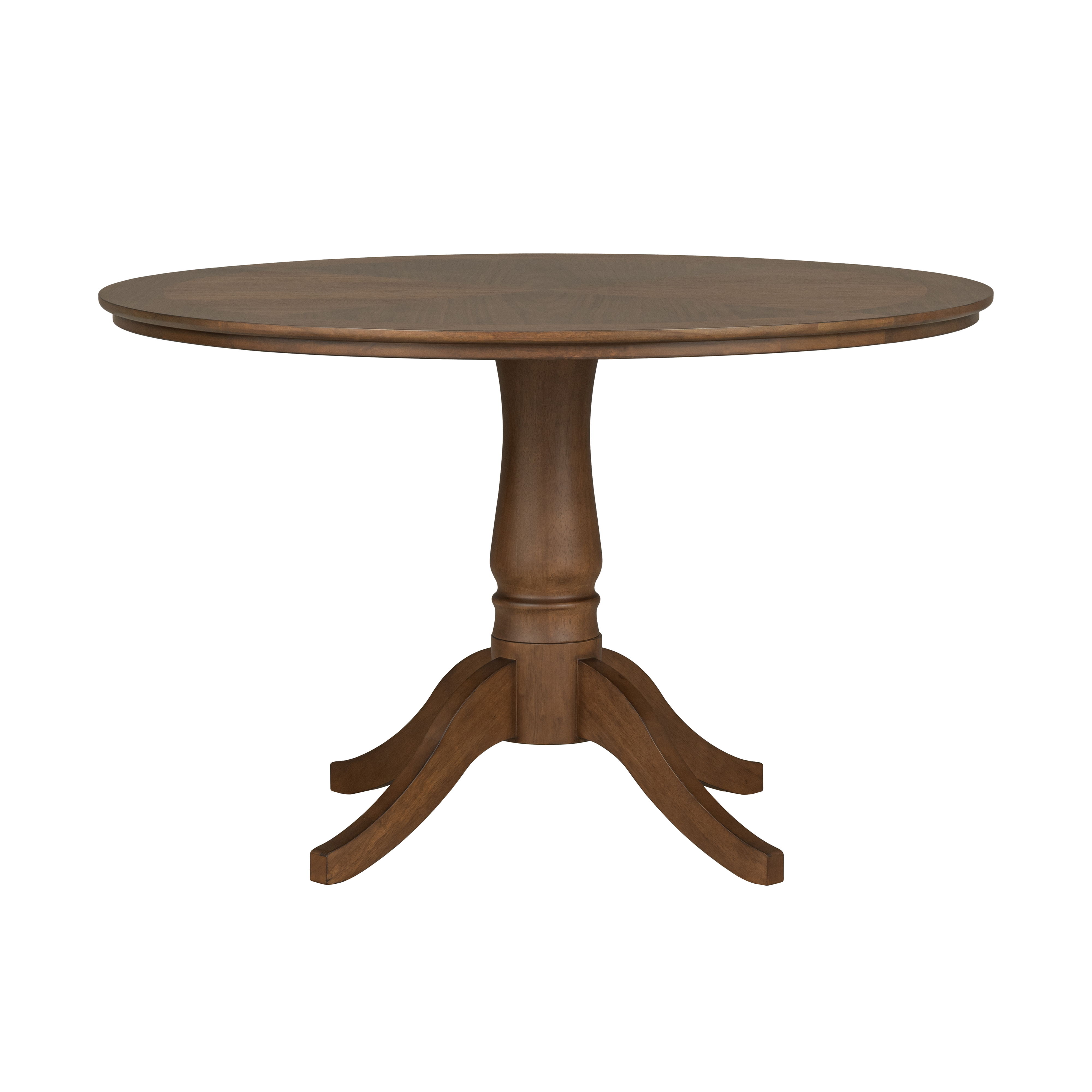 Azalea - Round Dining Table - Walnut, dark brown, view 2