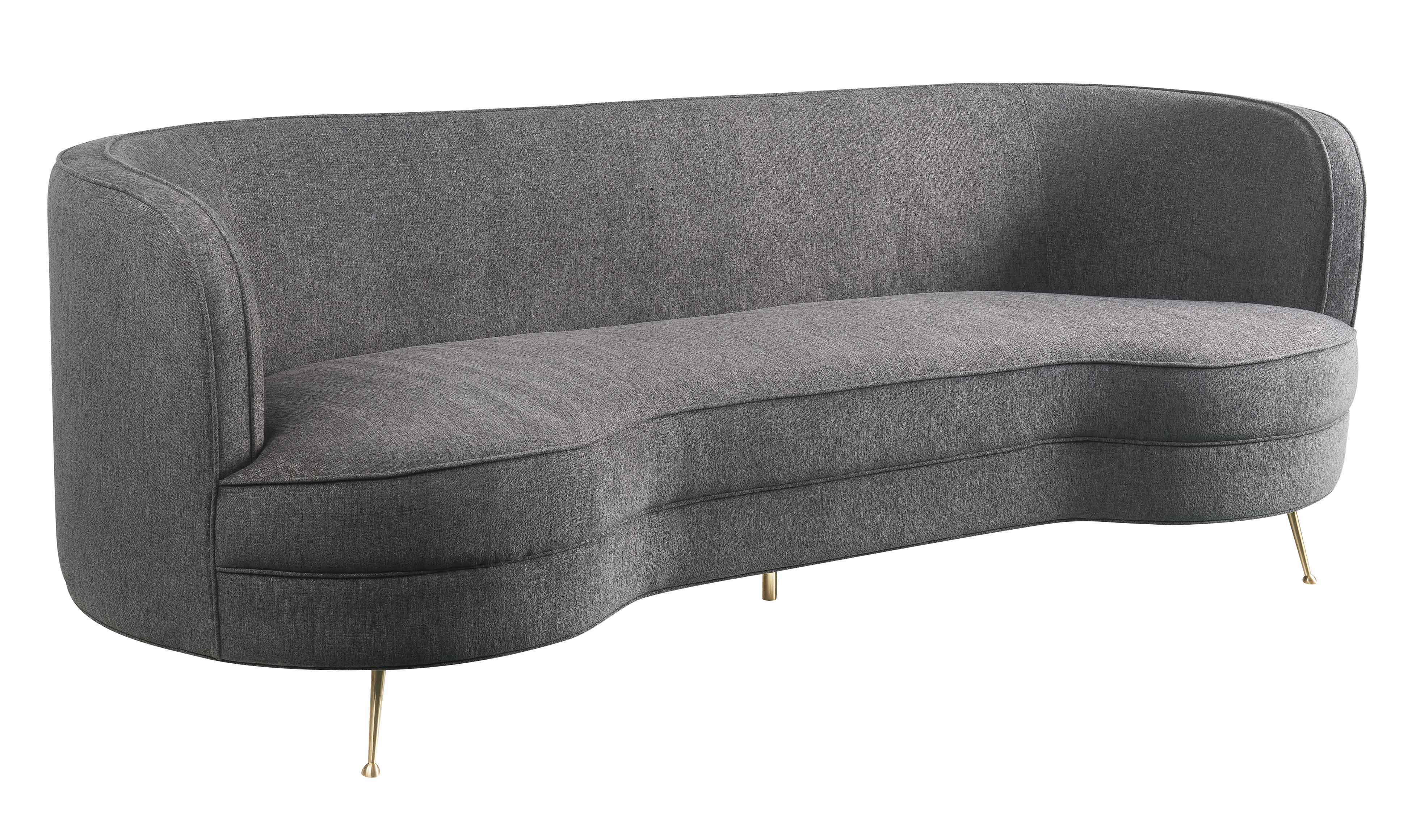 Flare Tweed Sofa Gray New Lots Furniture Online Store
