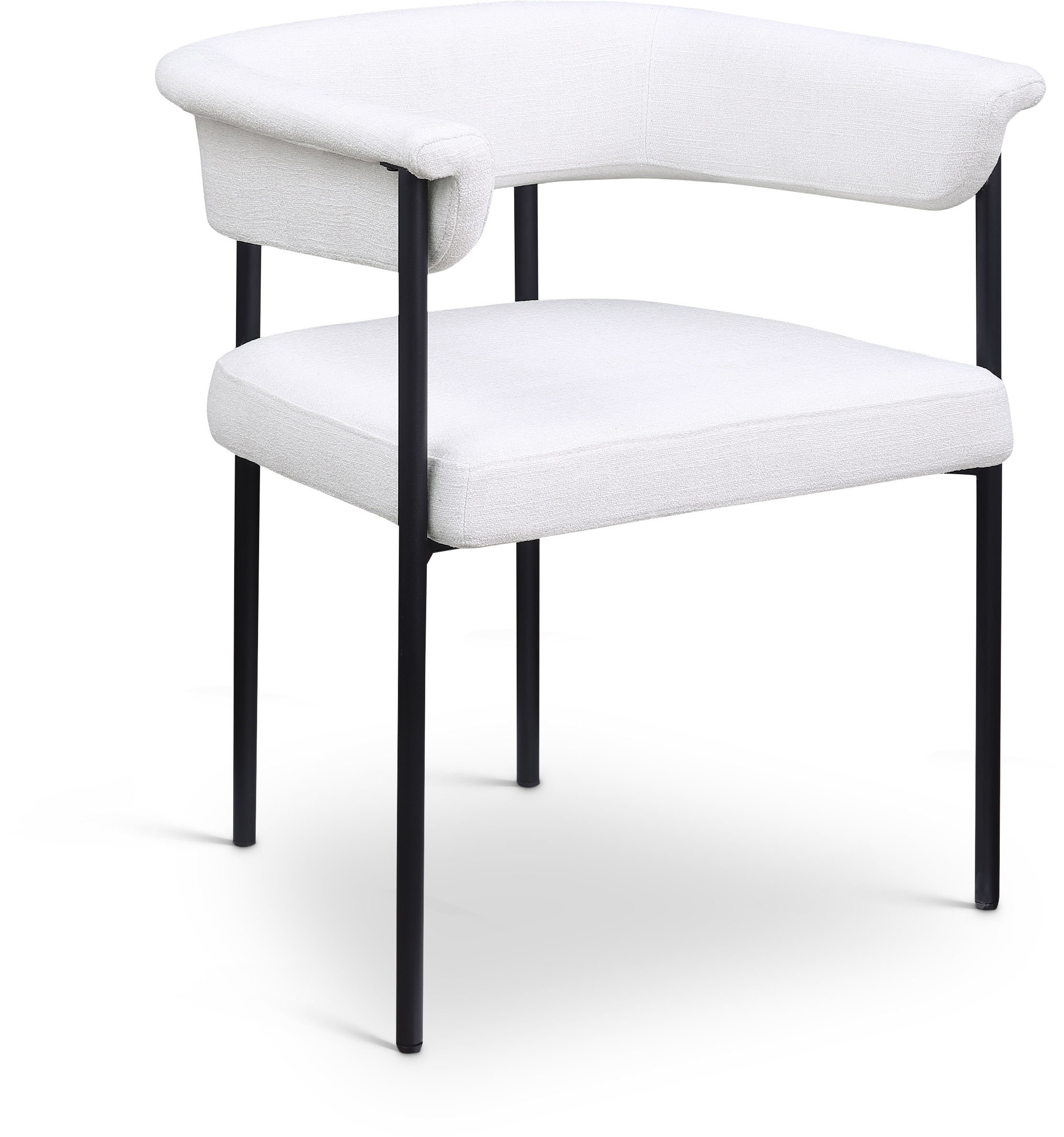 Malin - Linen Dining Chair (Set of 2) - Cream