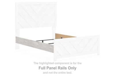 Cayboni – Full Panel Rails – Whitewash