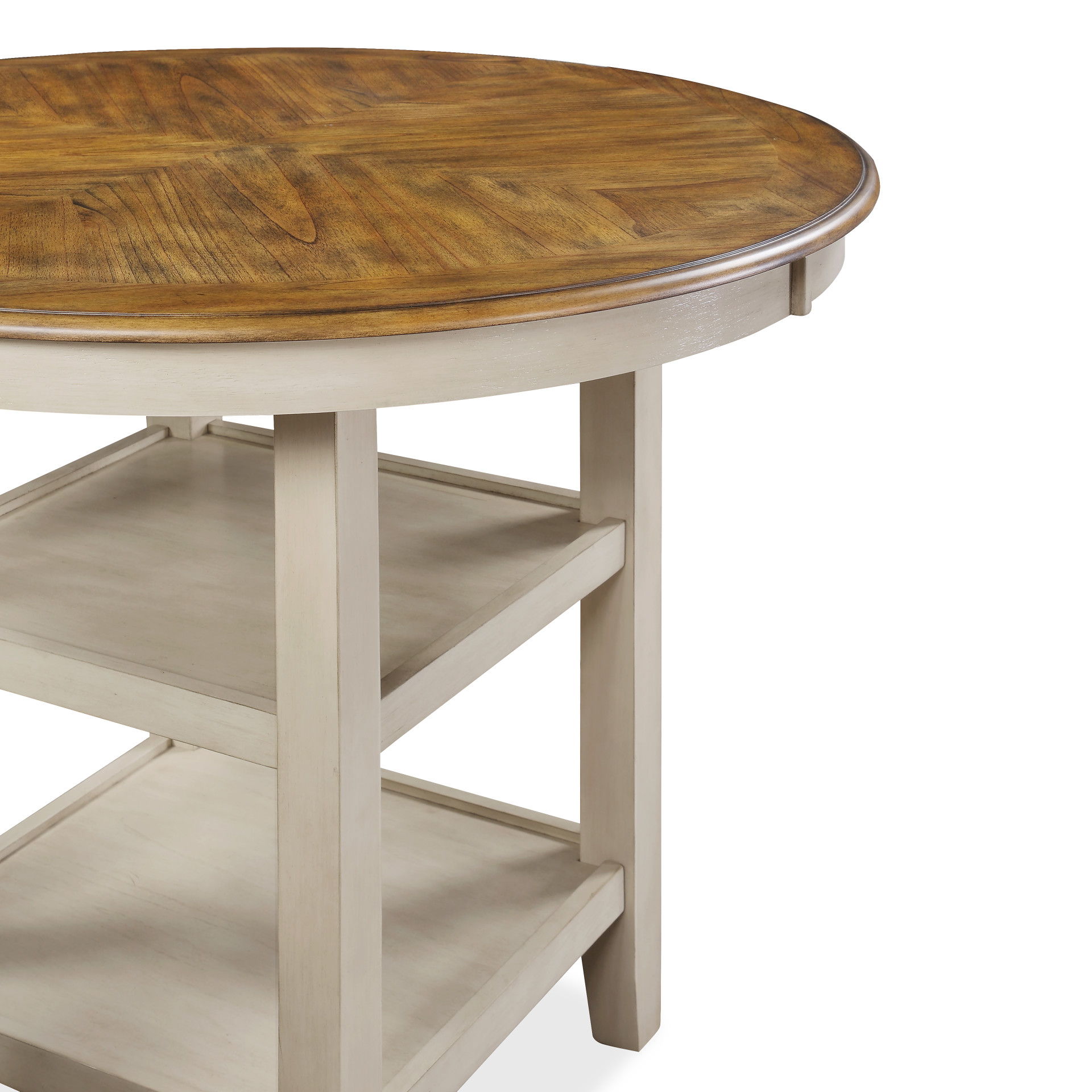 Mitchell - 5 Piece Counter Dining Set - Bisque / Brown, beige, view 5