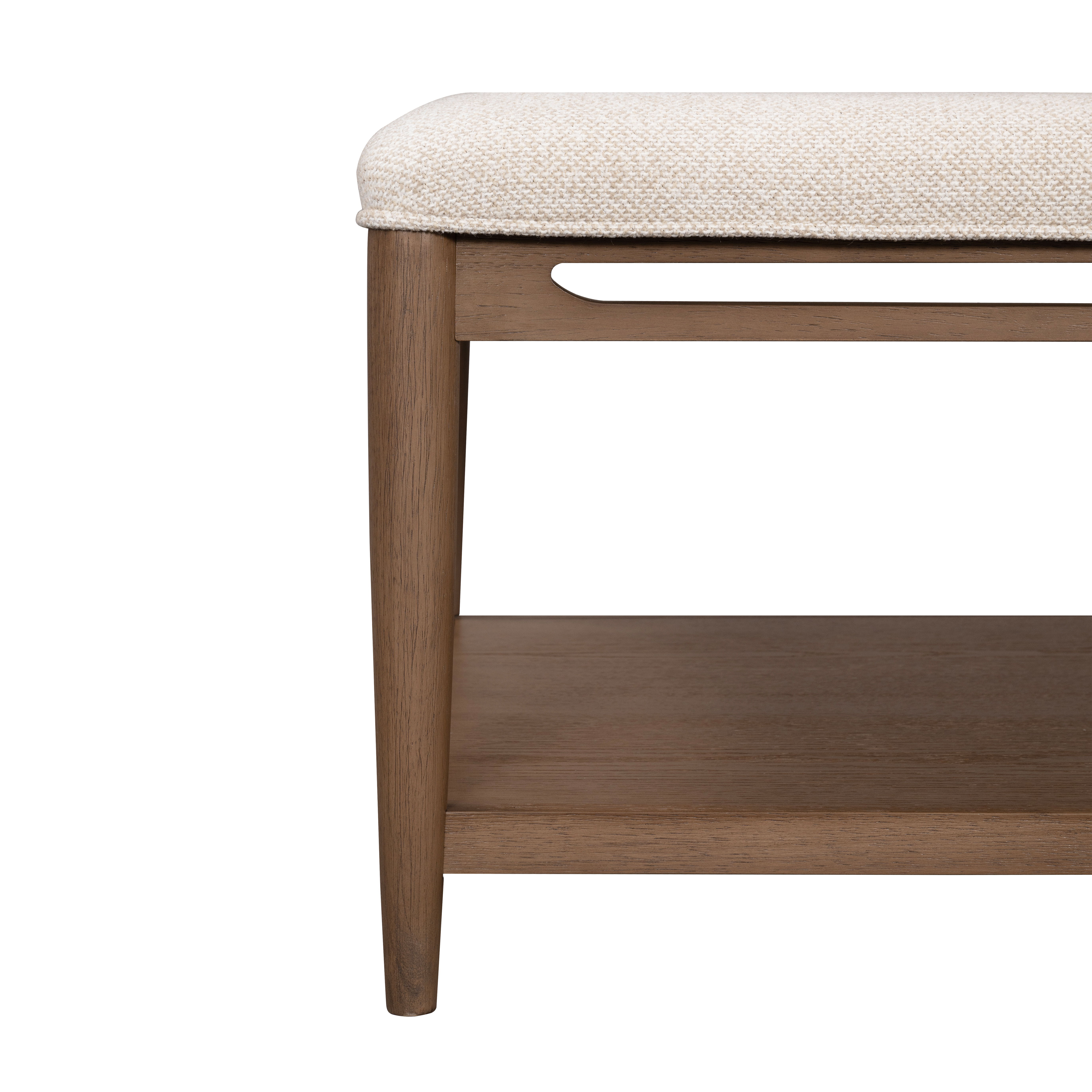 Verona - Rectangular Coffee Table - Beige / Dark Brown, beige, view 4
