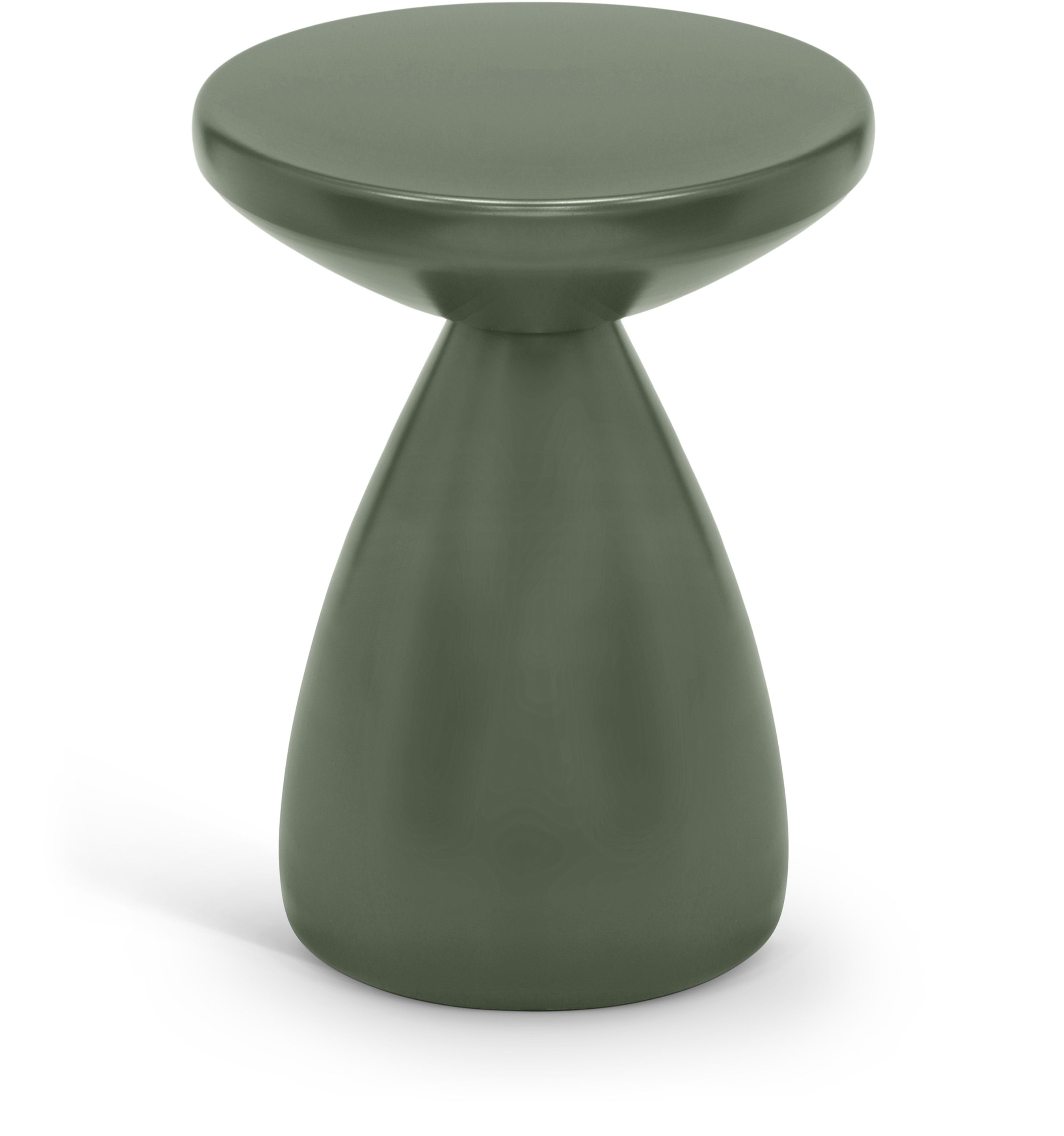 Anika - Iron End Table - Green