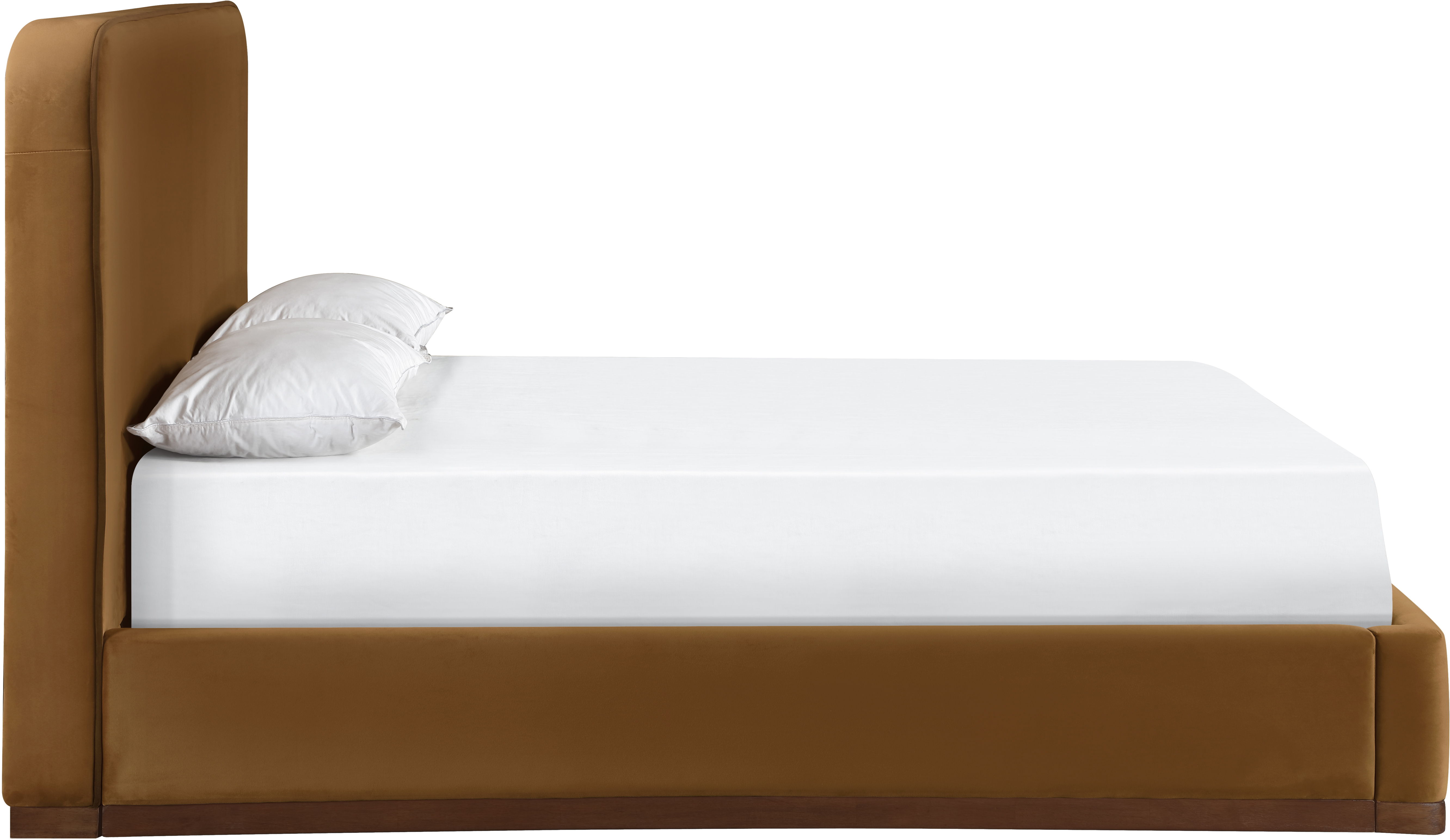 Rava - Full Bed - Saddle / Brown