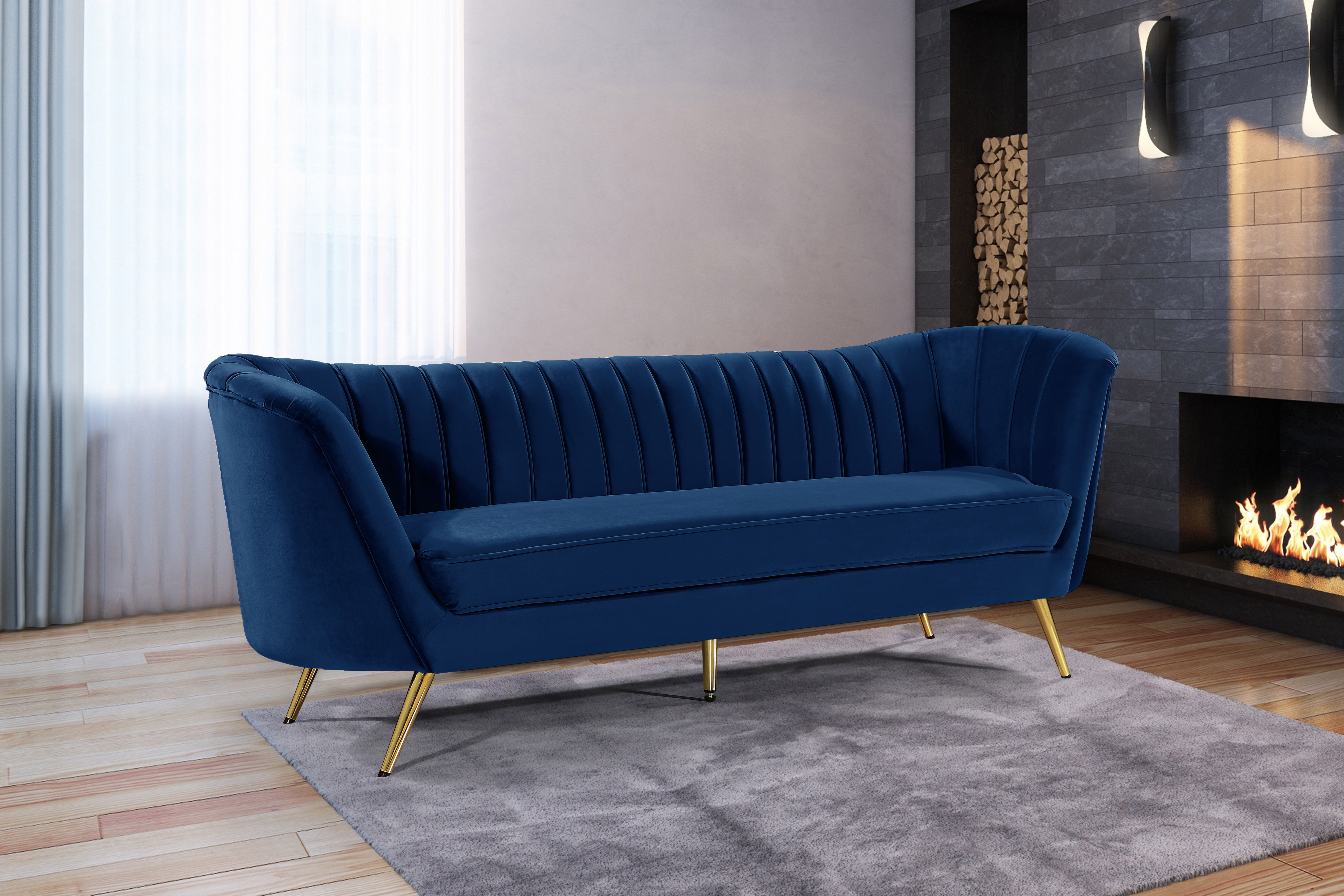 Margo - Sofa - Navy