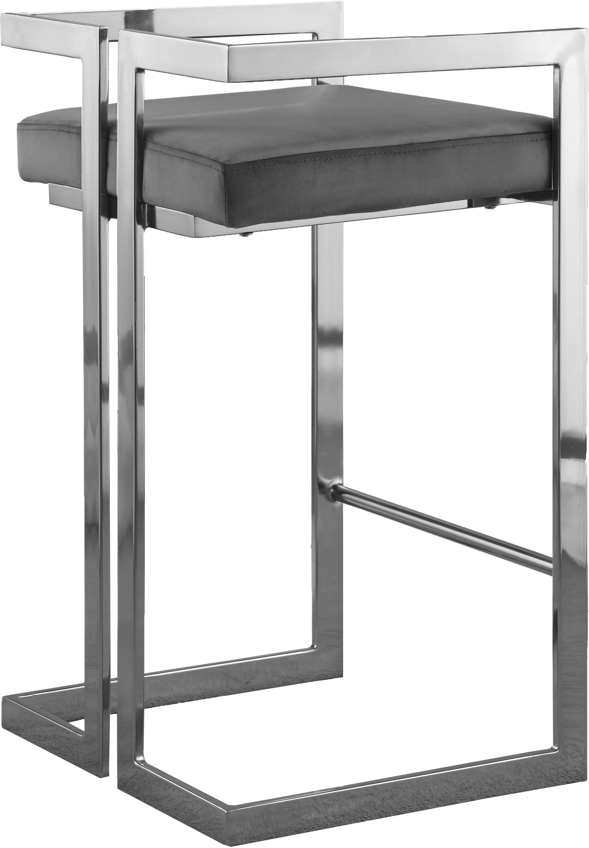 Ezra - Stool (Set of 2) - Gray