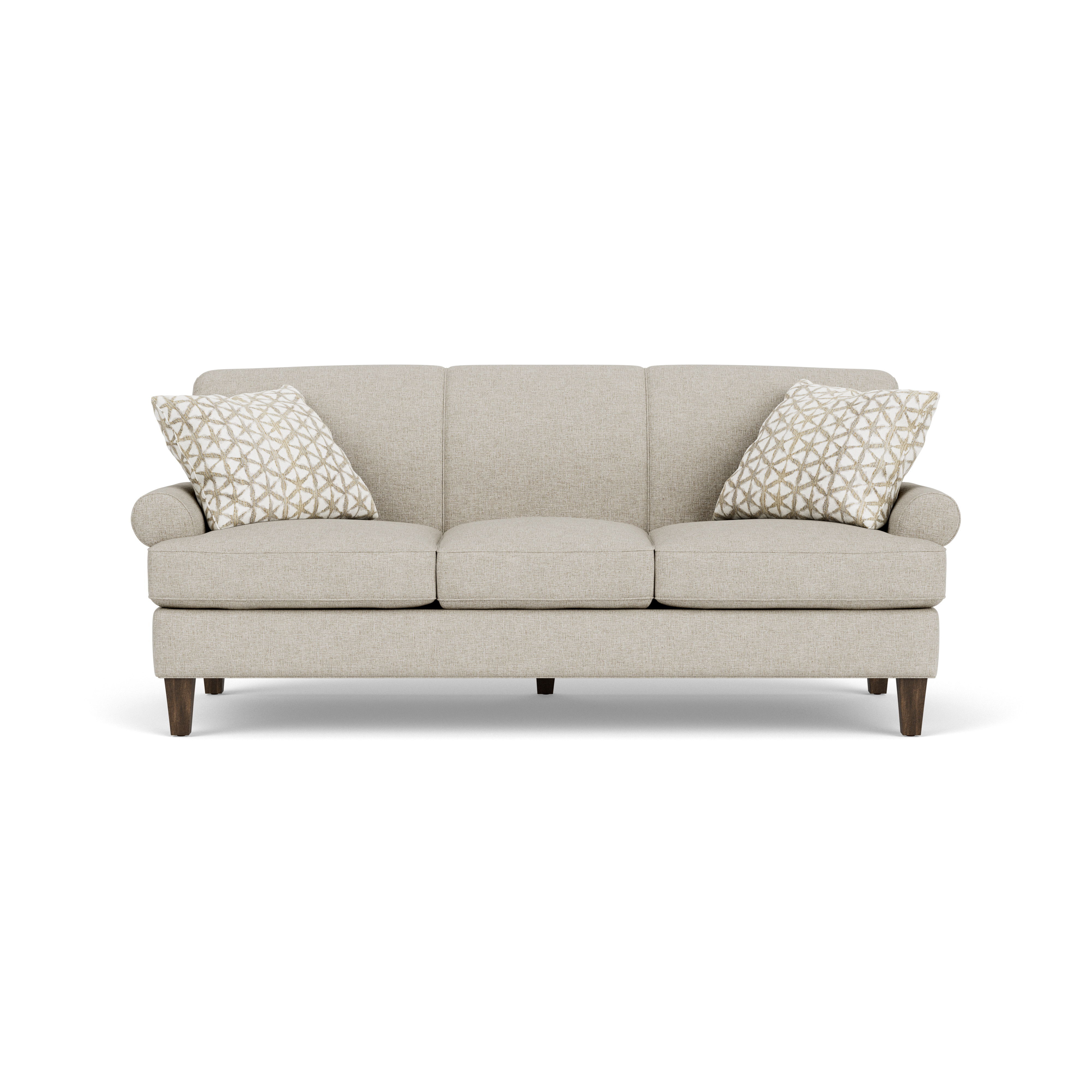Venture - Fabric Sofa, white, view 3