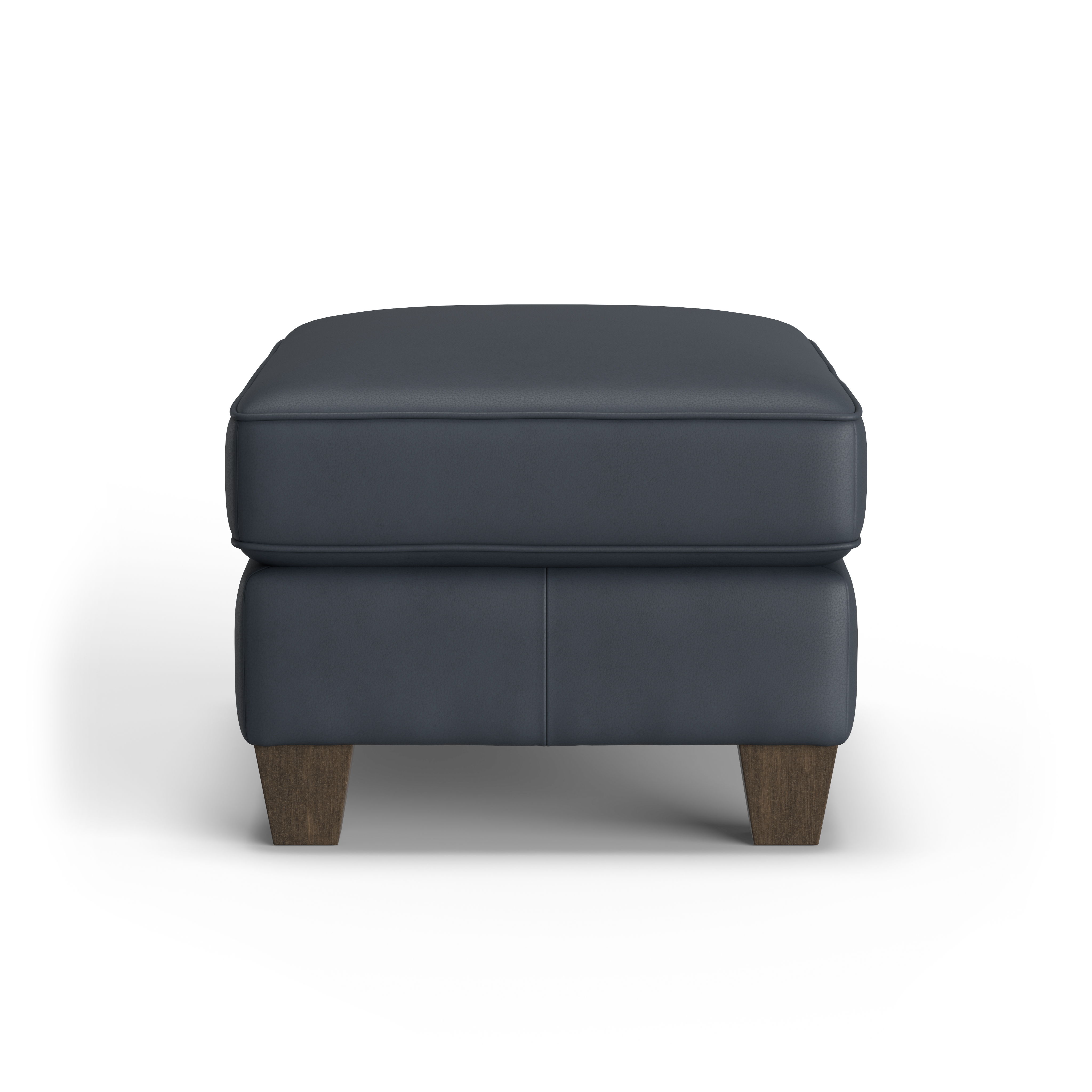 Dempsey - Leather Ottoman, beige, view 7