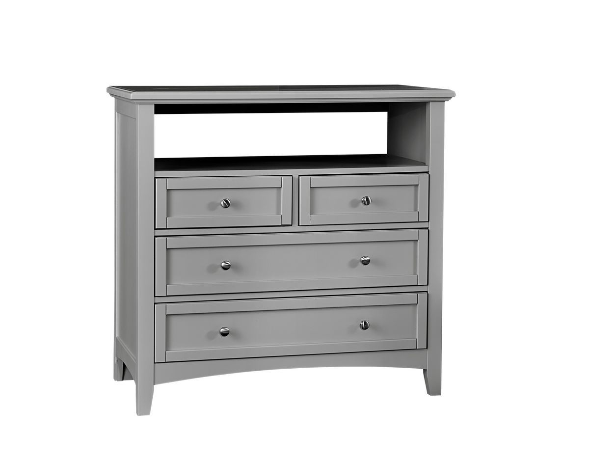 Bonanza - 4-Drawer Media Chest - Gray Image