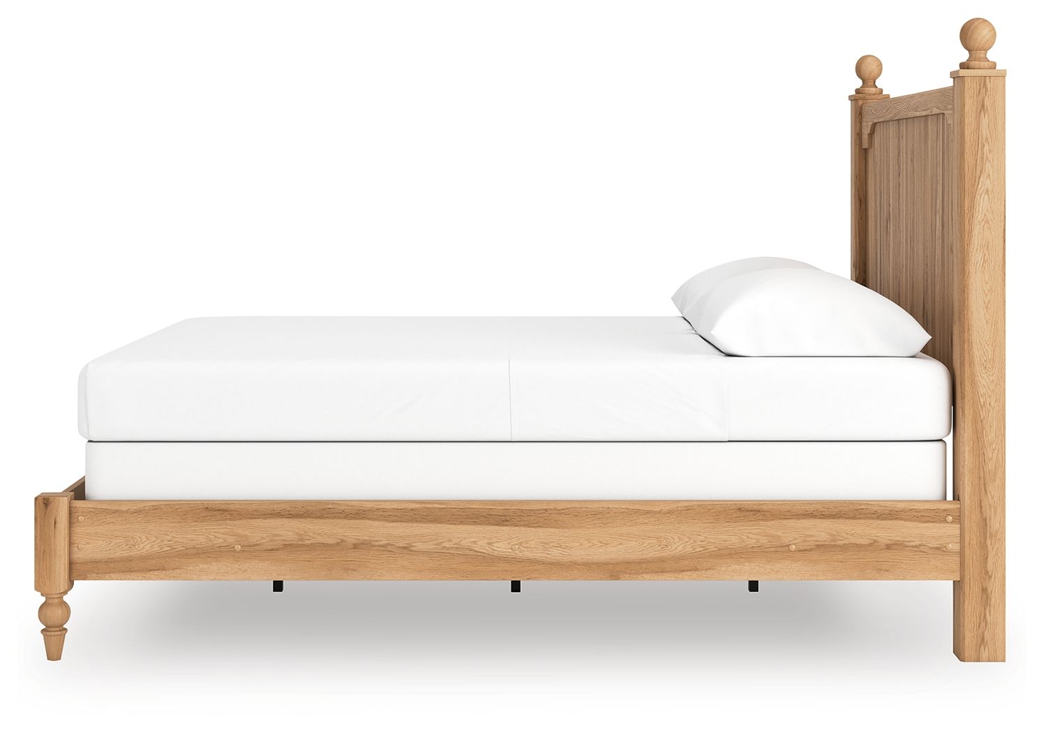 Ashley Furniture Aleaport - Queen Panel Bed - Warm Brown - Image 6