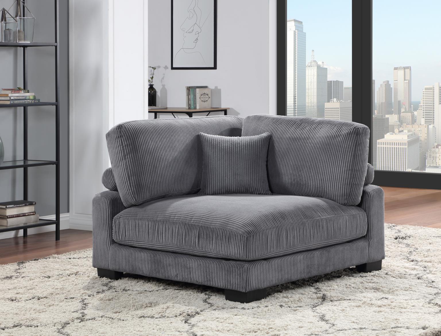 U253 - Wedge (With Pillow) - Gray