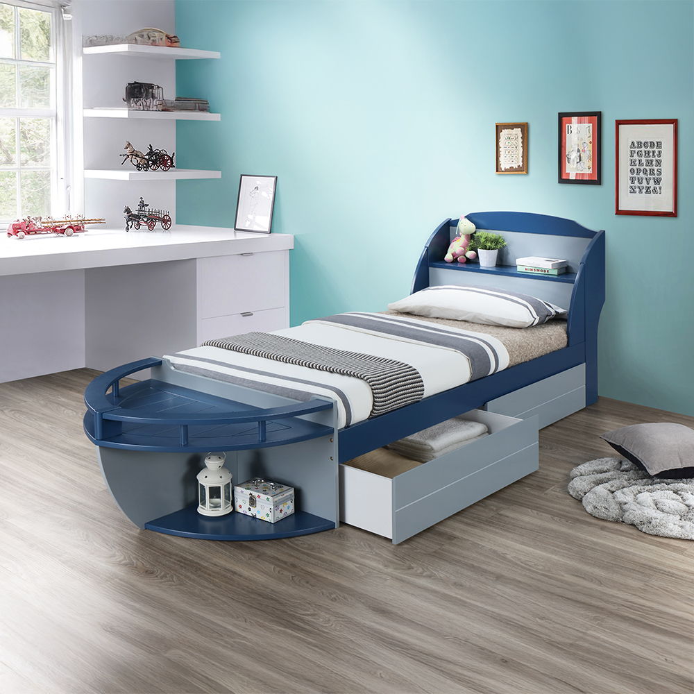 Neptune II - Drawers (Set of 2) - Gray, gray, view 5