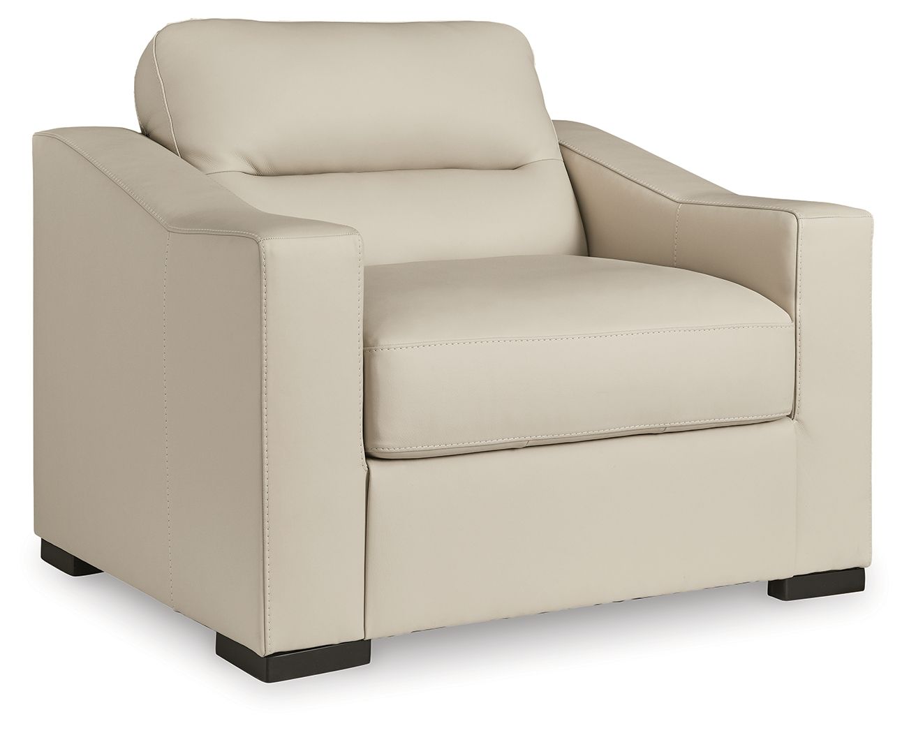 Ashley Furniture Treasure Trove - 2 Pc. - Chair And A Half, Ottoman - Almond - Image 2