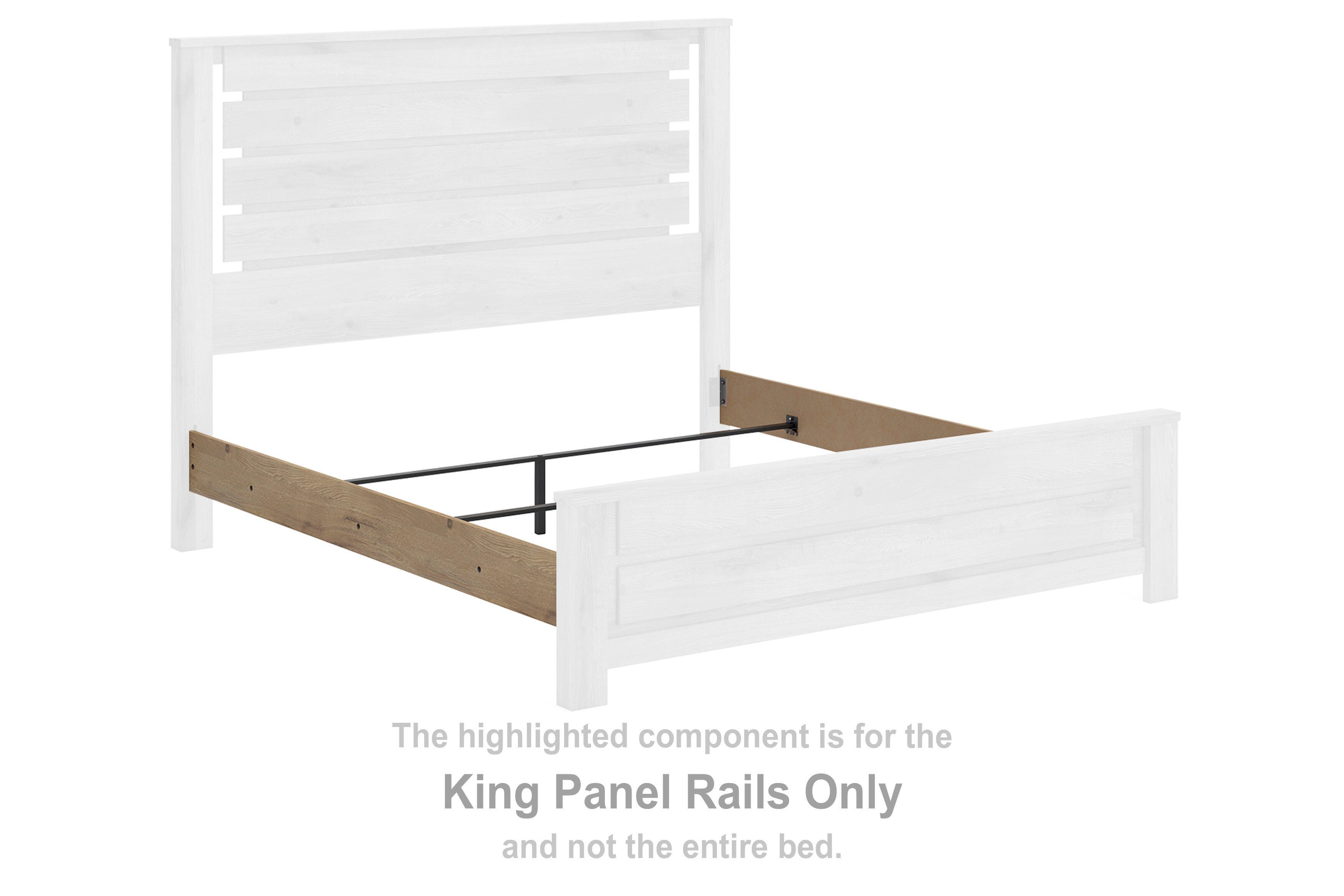 Brozmont – King Panel Rails – Tan